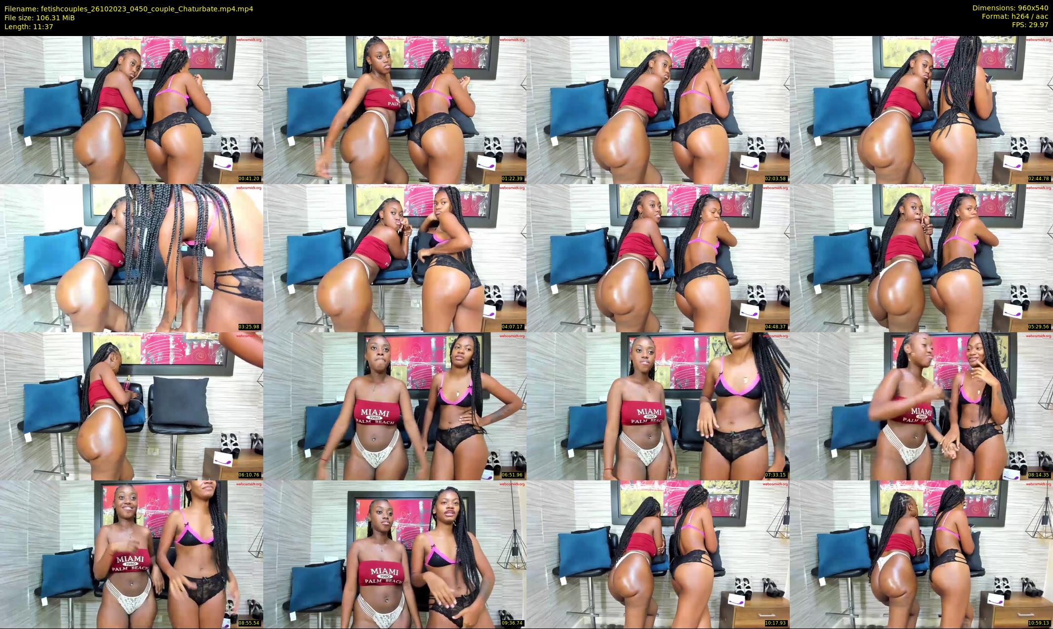 fetishcouples — 12 minute Chaturbate couple cam show recording, 480p, Oct 26, 2023