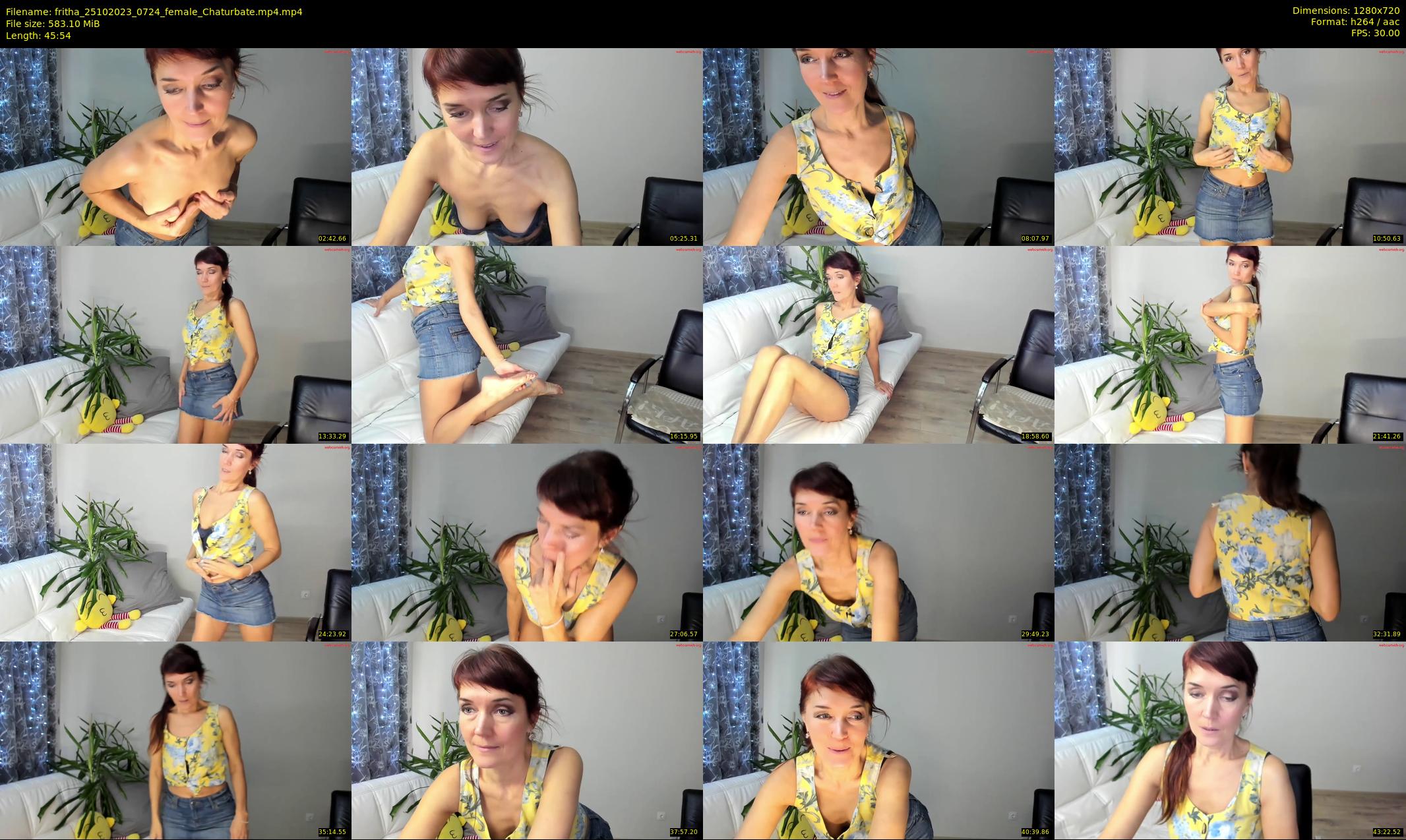 fritha — 46 minute Chaturbate female cam show recording, 720p, Oct 25, 2023