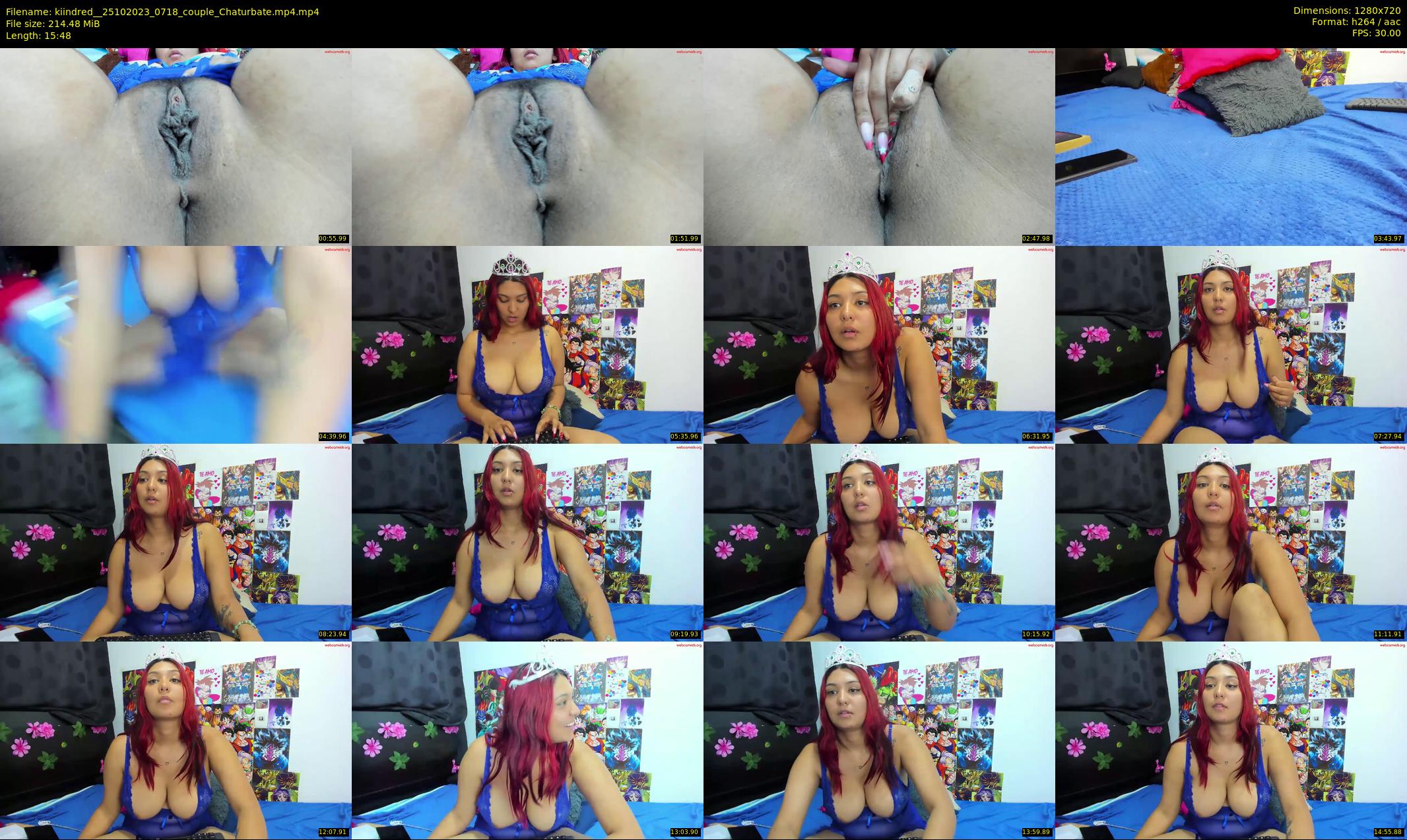 kiindred_ — 16 minute Chaturbate couple cam show recording, 720p, Oct 25, 2023