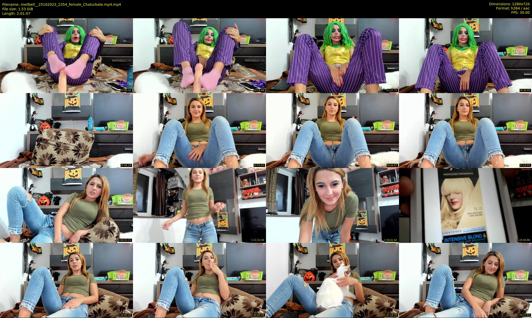 mellbell_ — 122 minute Chaturbate female cam show recording, 720p, Oct 25, 2023