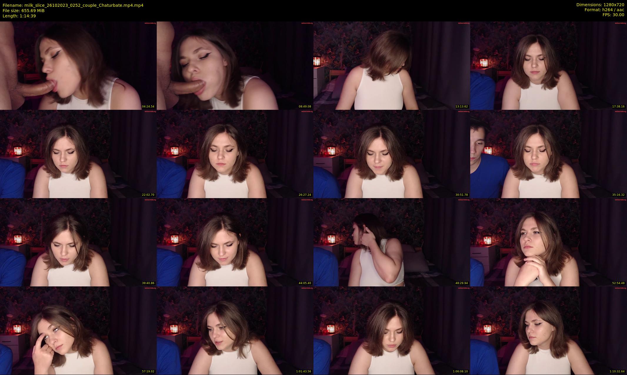 milk_slice — 75 minute Chaturbate couple cam show recording, 720p, Oct 26, 2023