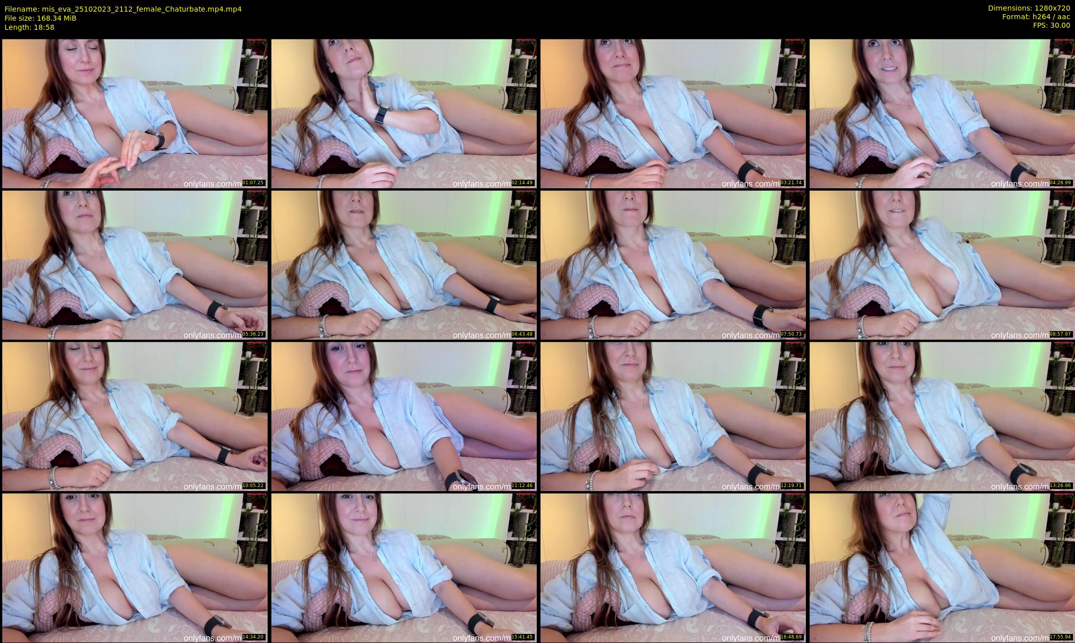 mis_eva — 19 minute Chaturbate female cam show recording, 720p, Oct 25, 2023