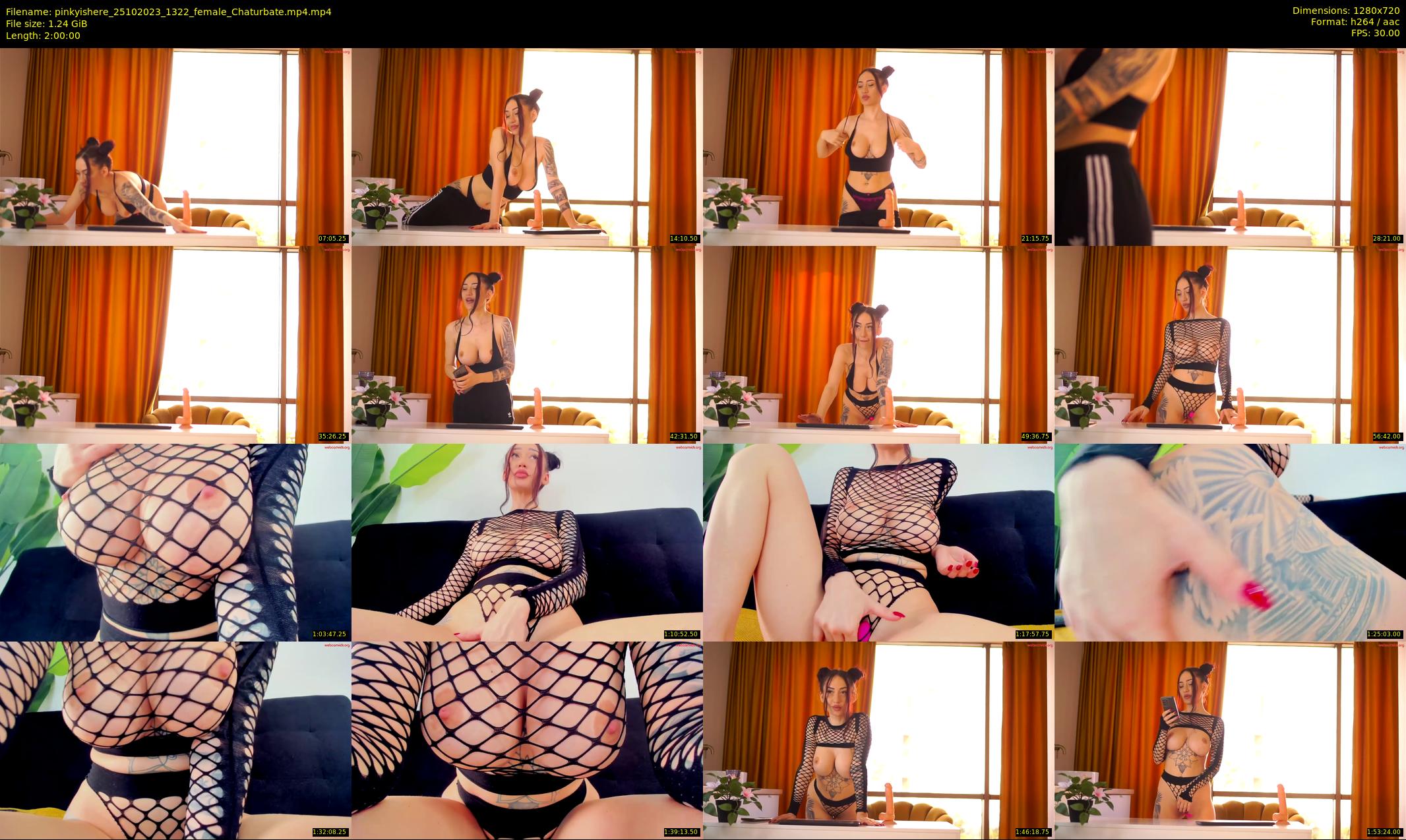 pinkyishere — 120 minute Chaturbate female cam show recording, 720p, Oct 25, 2023