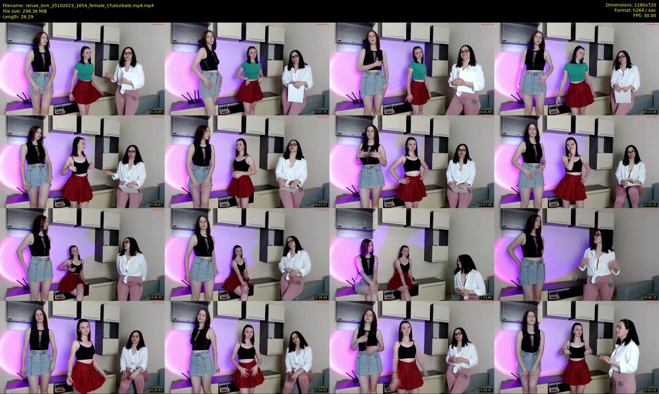 renae_tom — 27 minute Chaturbate couple cam show recording, 720p, Oct 25, 2023
