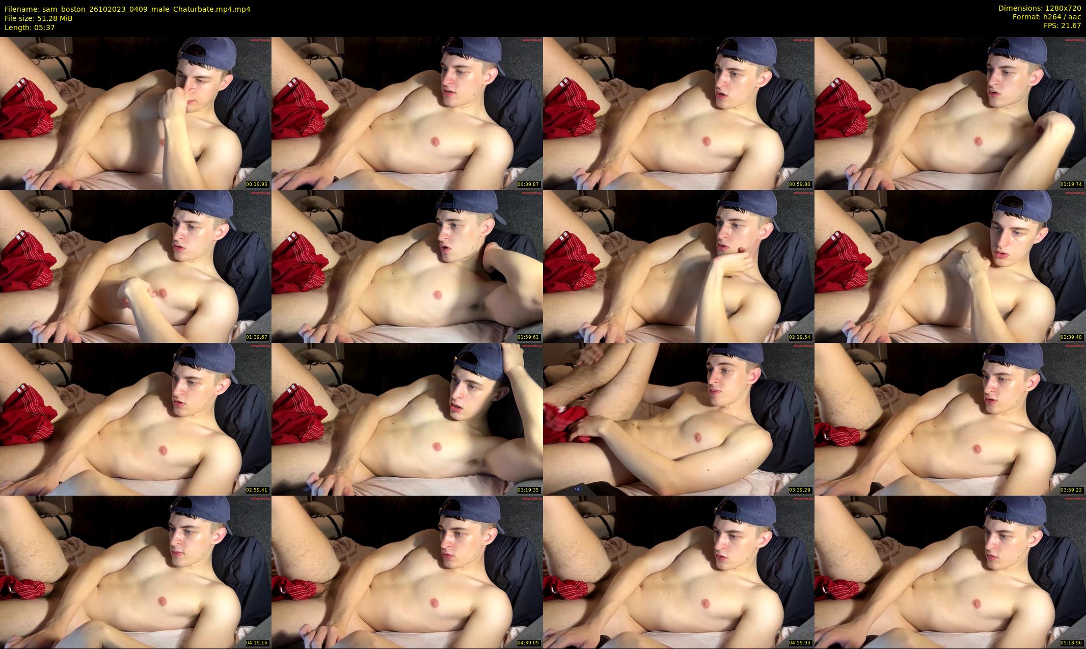 sam_boston — 6 minute Chaturbate male cam show recording, 720p, Oct 26, 2023