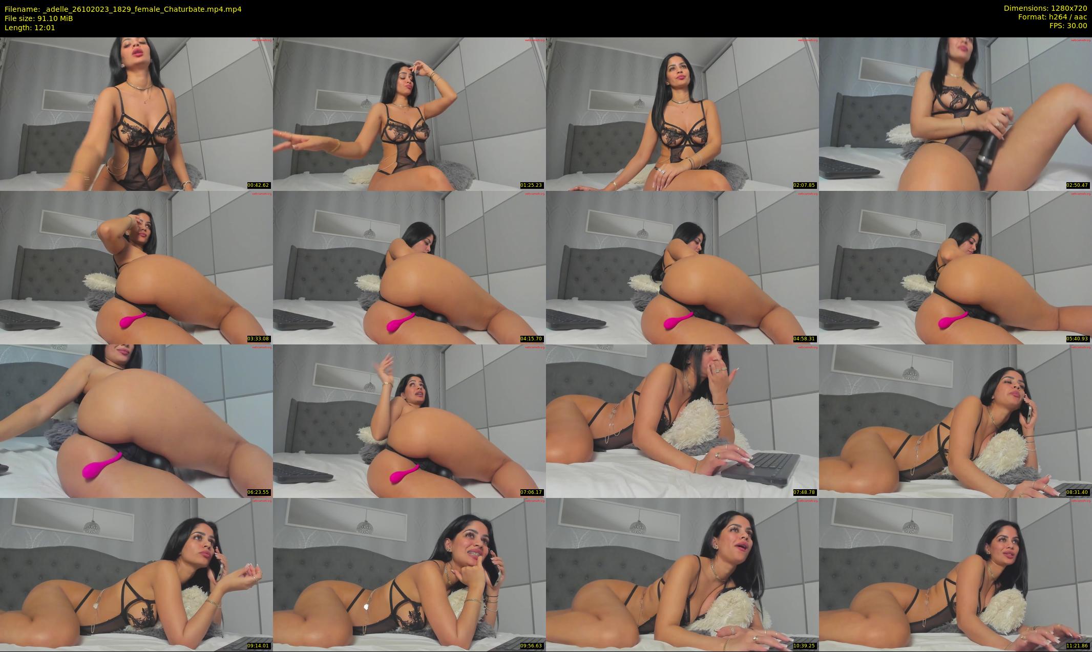 _adelle — 13 minute Chaturbate female cam show recording, 720p, Oct 26, 2023