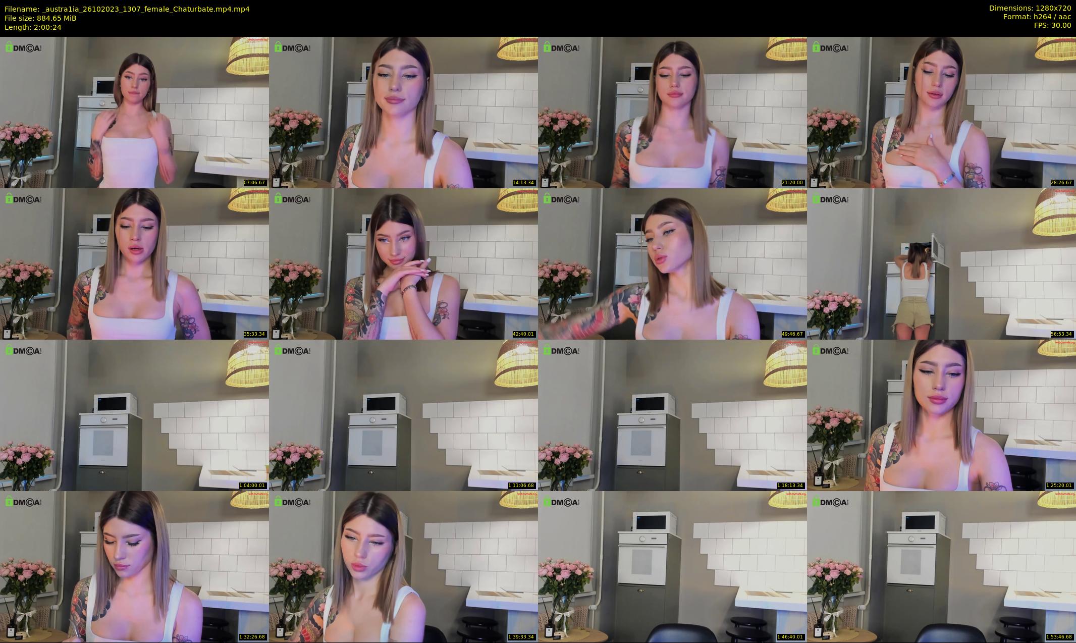 _austra1ia — 121 minute Chaturbate female cam show recording, 720p, Oct 26, 2023