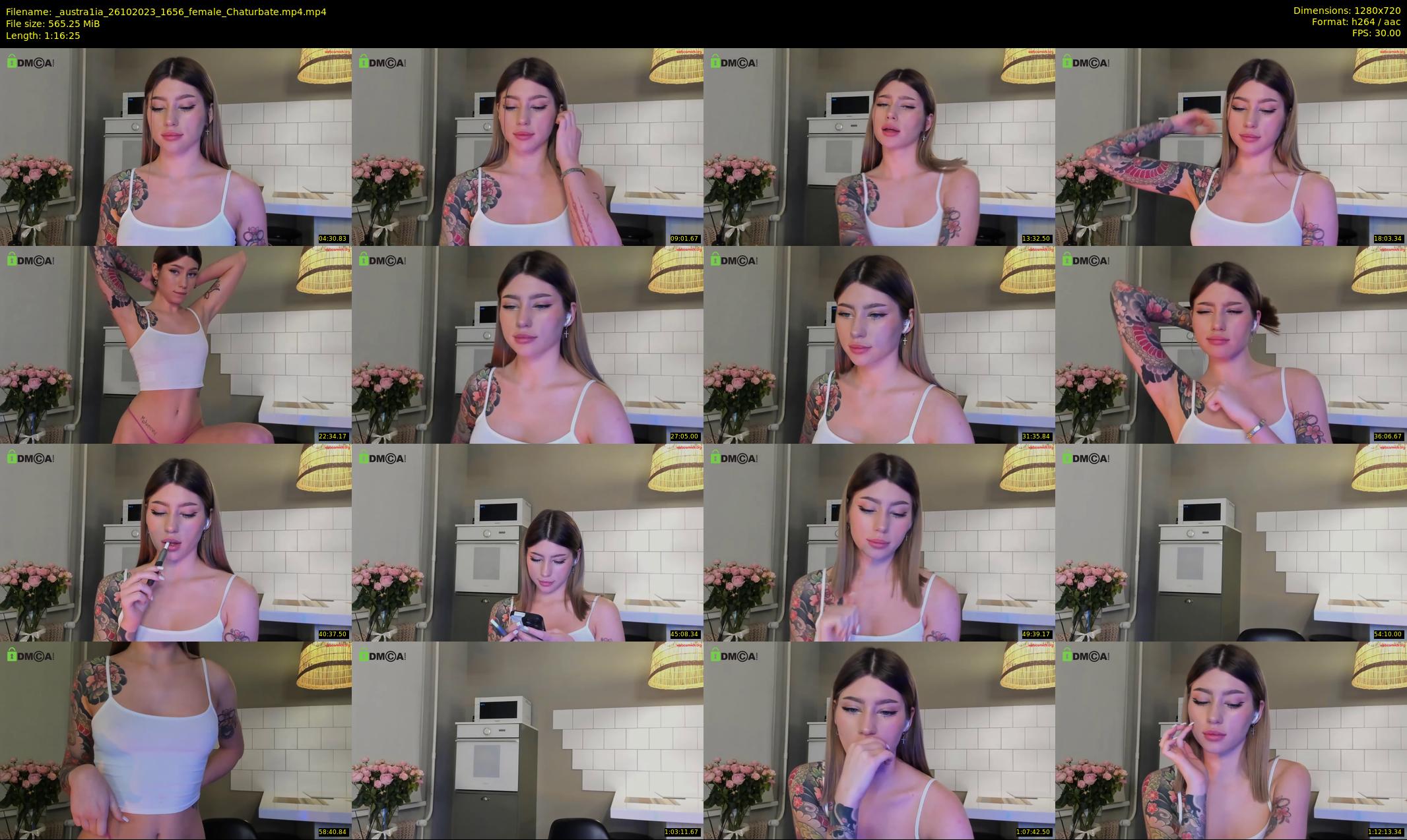 _austra1ia — 77 minute Chaturbate female cam show recording, 720p, Oct 26, 2023