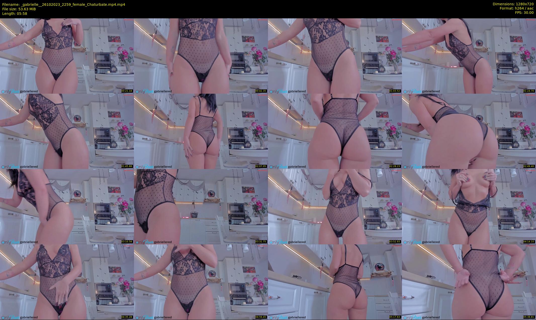 _gabrielle_ — 6 minute Chaturbate female cam show recording, 720p, Oct 26, 2023