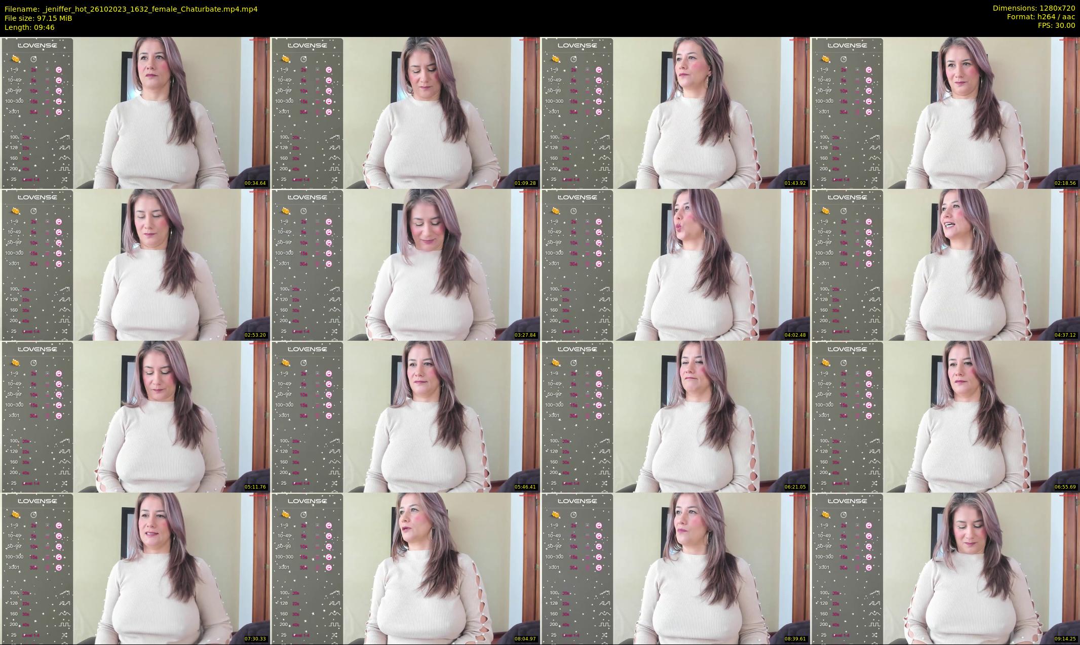 _jeniffer_hot — 10 minute Chaturbate female cam show recording, 720p, Oct 26, 2023