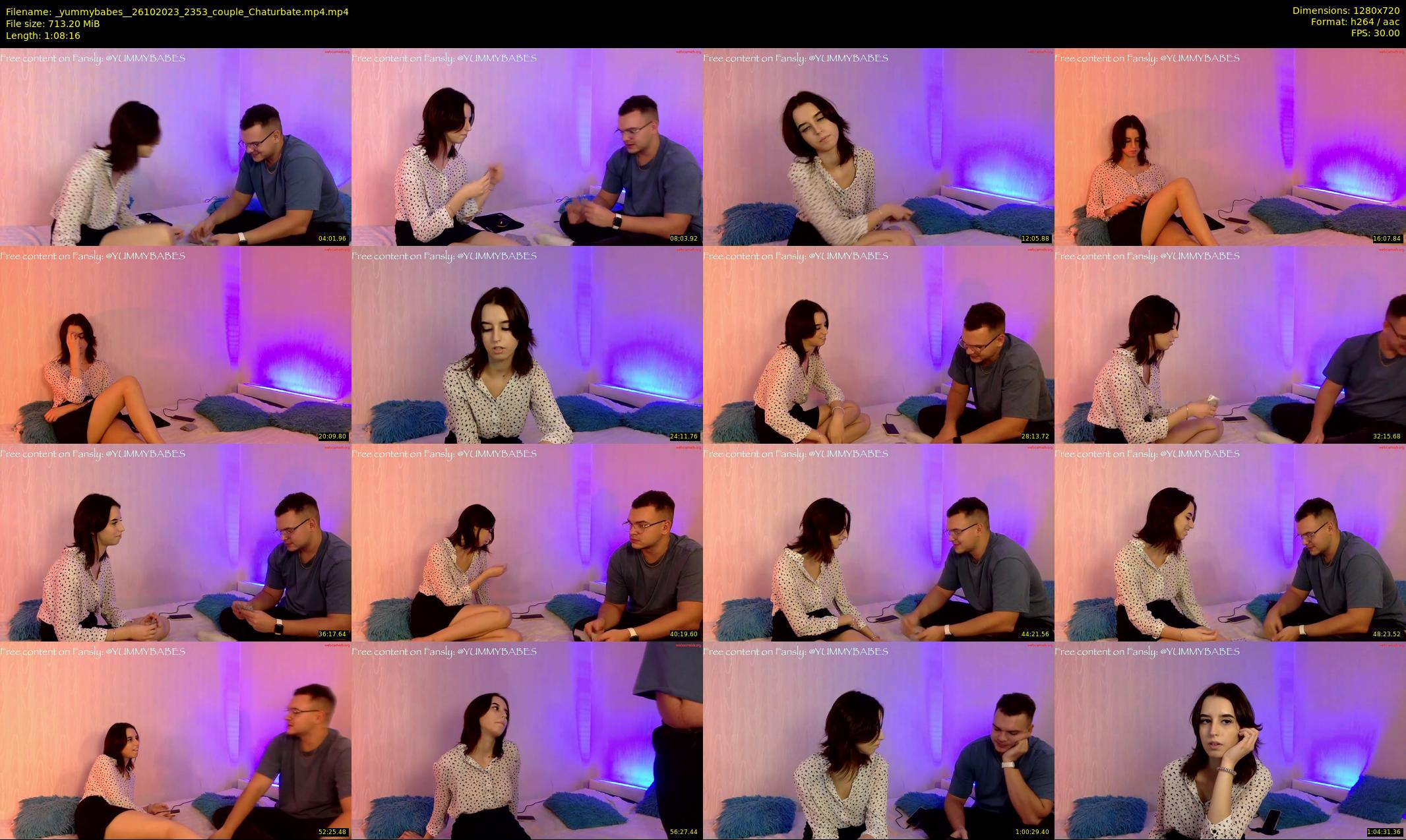 _yummybabes_ — 69 minute Chaturbate couple cam show recording, 720p, Oct 26, 2023