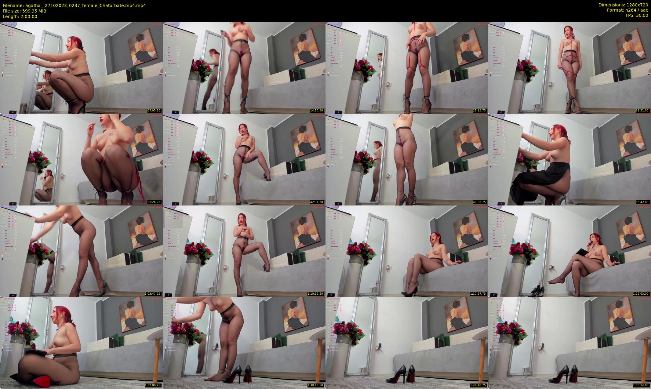 agatha_ — 120 minute Chaturbate female cam show recording, 720p, Oct 27, 2023