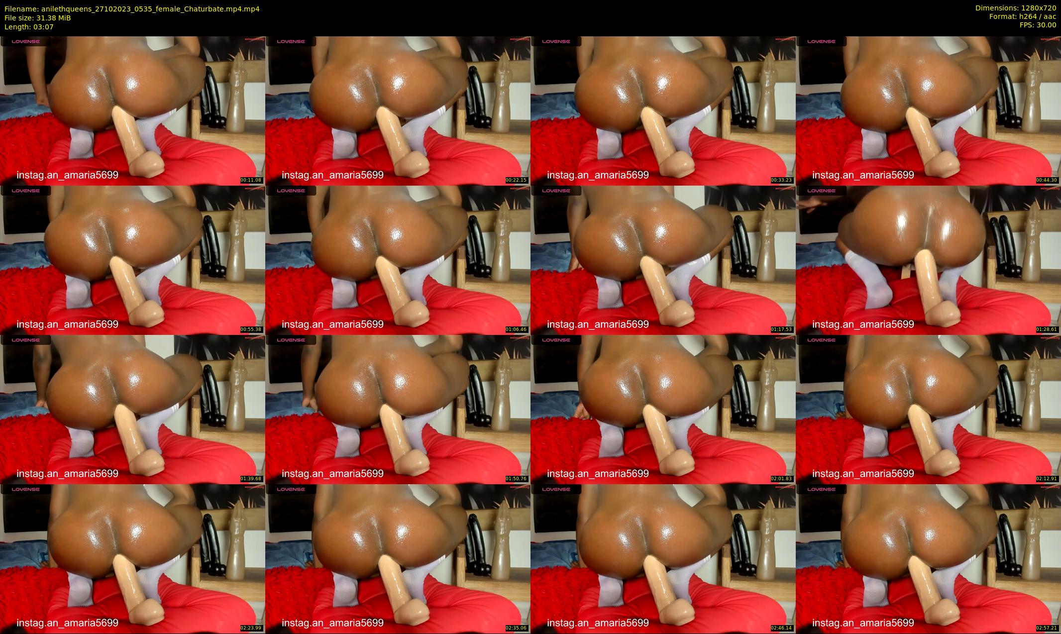 anilethqueens — 4 minute Chaturbate female cam show recording, 720p, Oct 27, 2023