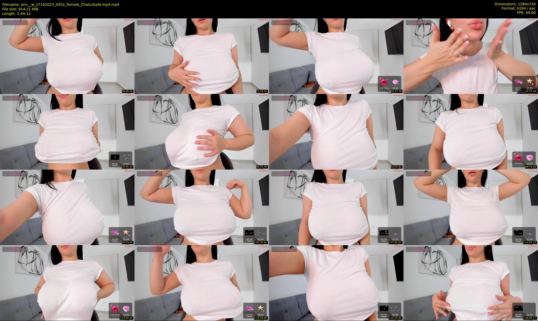 ann__w — 105 minute Chaturbate female cam show recording, 720p, Oct 27, 2023