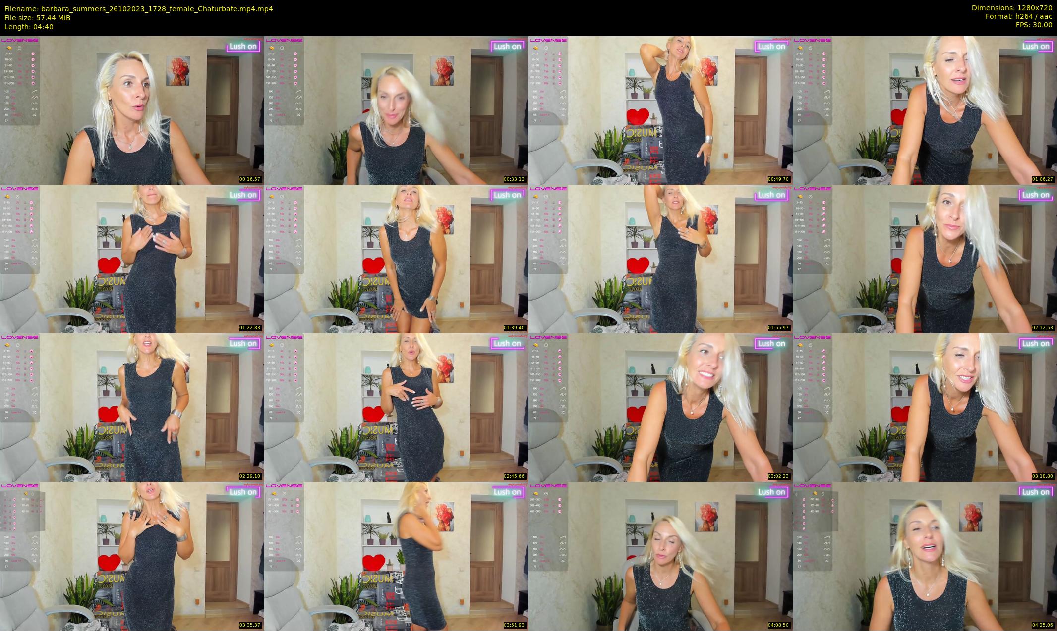 barbara_summers — 5 minute Chaturbate female cam show recording, 720p, Oct 26, 2023