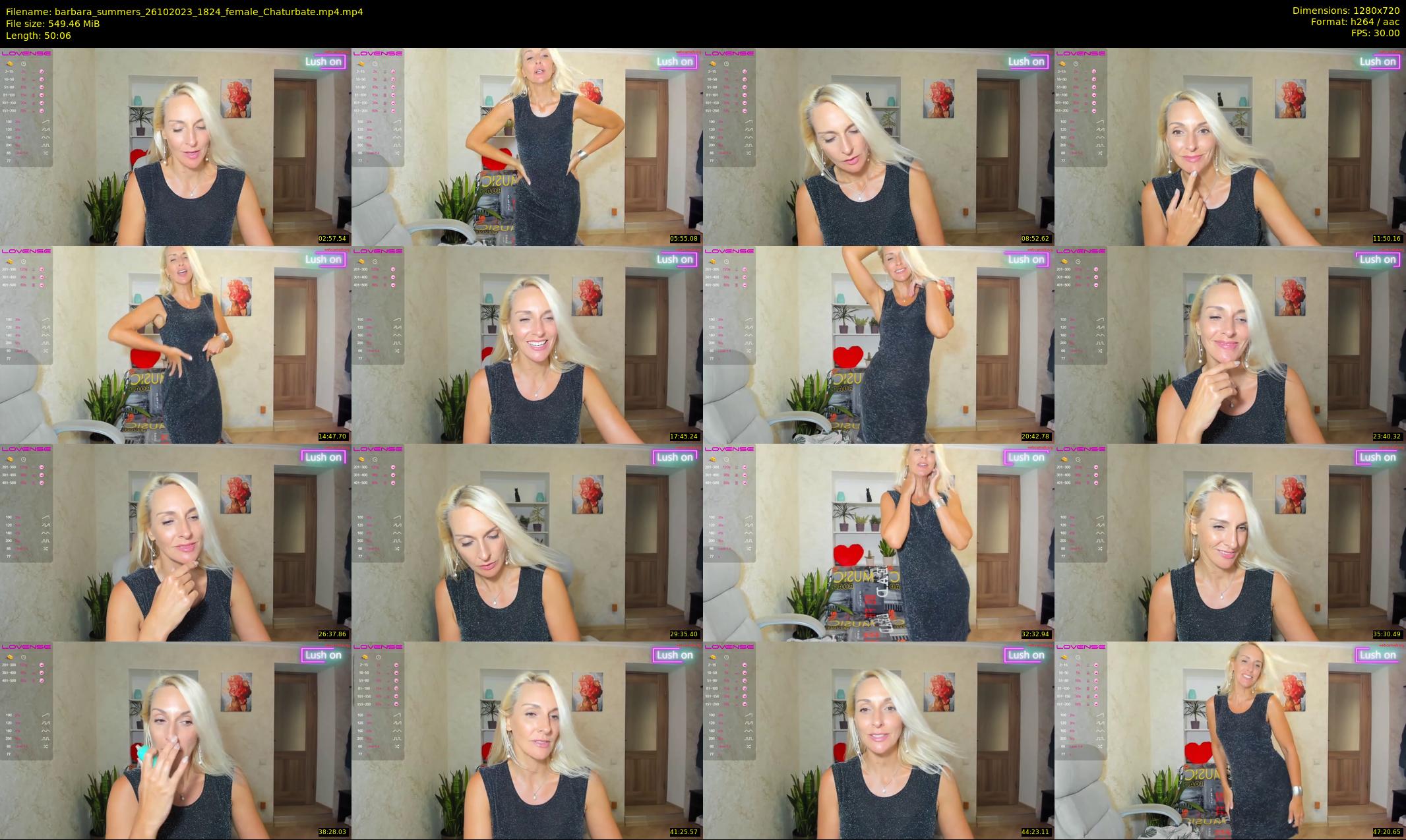 barbara_summers — 51 minute Chaturbate female cam show recording, 720p, Oct 26, 2023