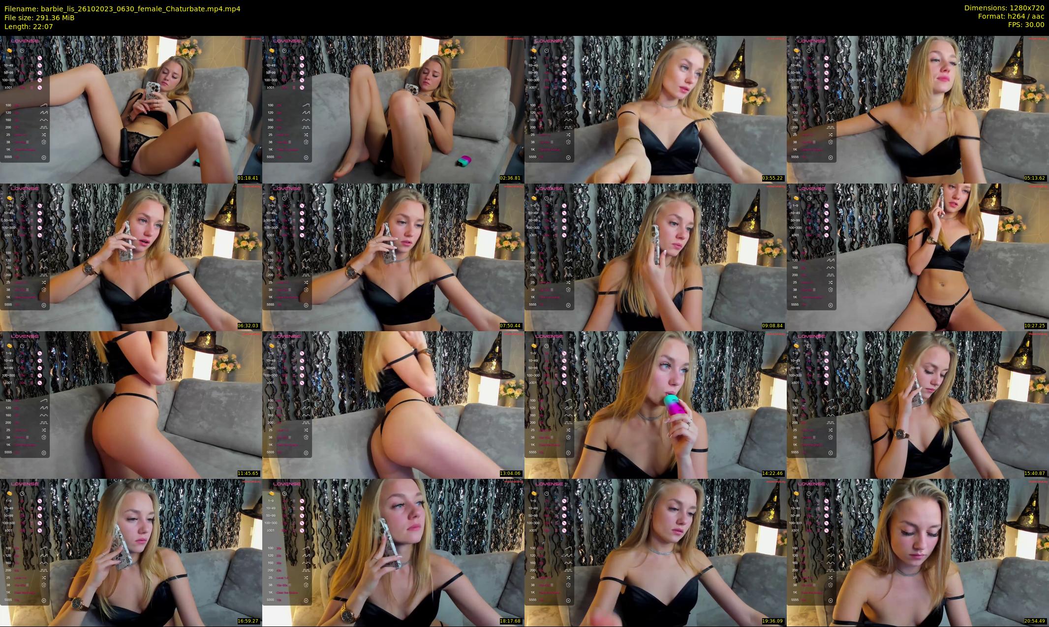 barbie_lis — 23 minute Chaturbate female cam show recording, 720p, Oct 26, 2023