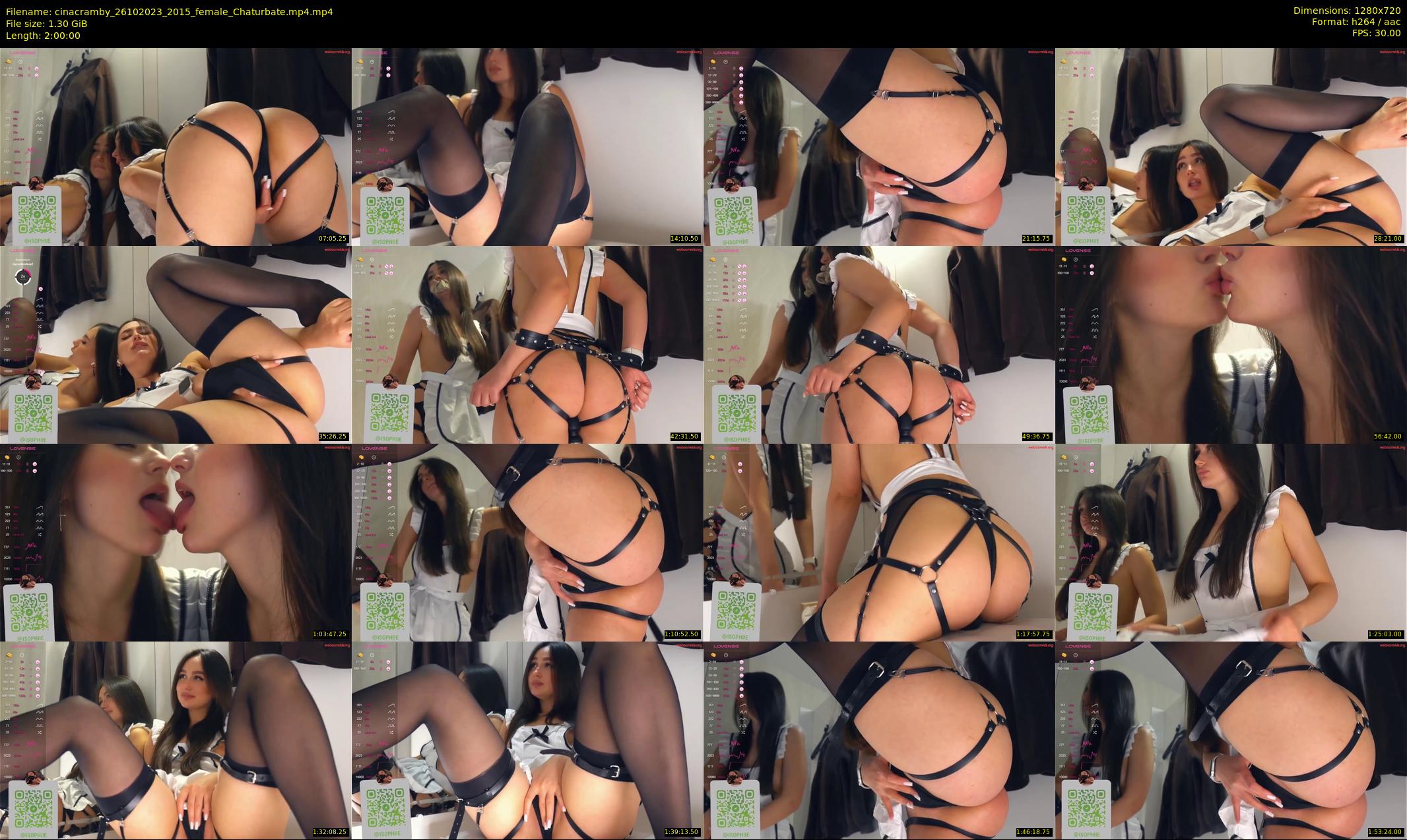 cinacramby — 120 minute Chaturbate female cam show recording, 720p, Oct 26, 2023