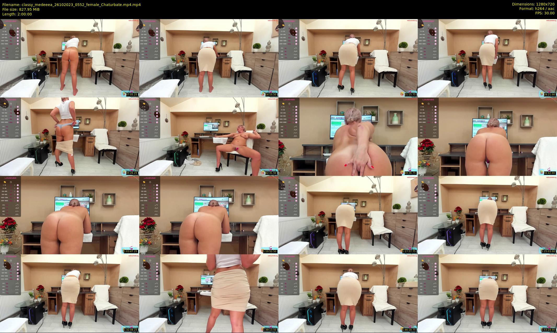 classy_medeeea — 120 minute Chaturbate female cam show recording, 720p, Oct 26, 2023