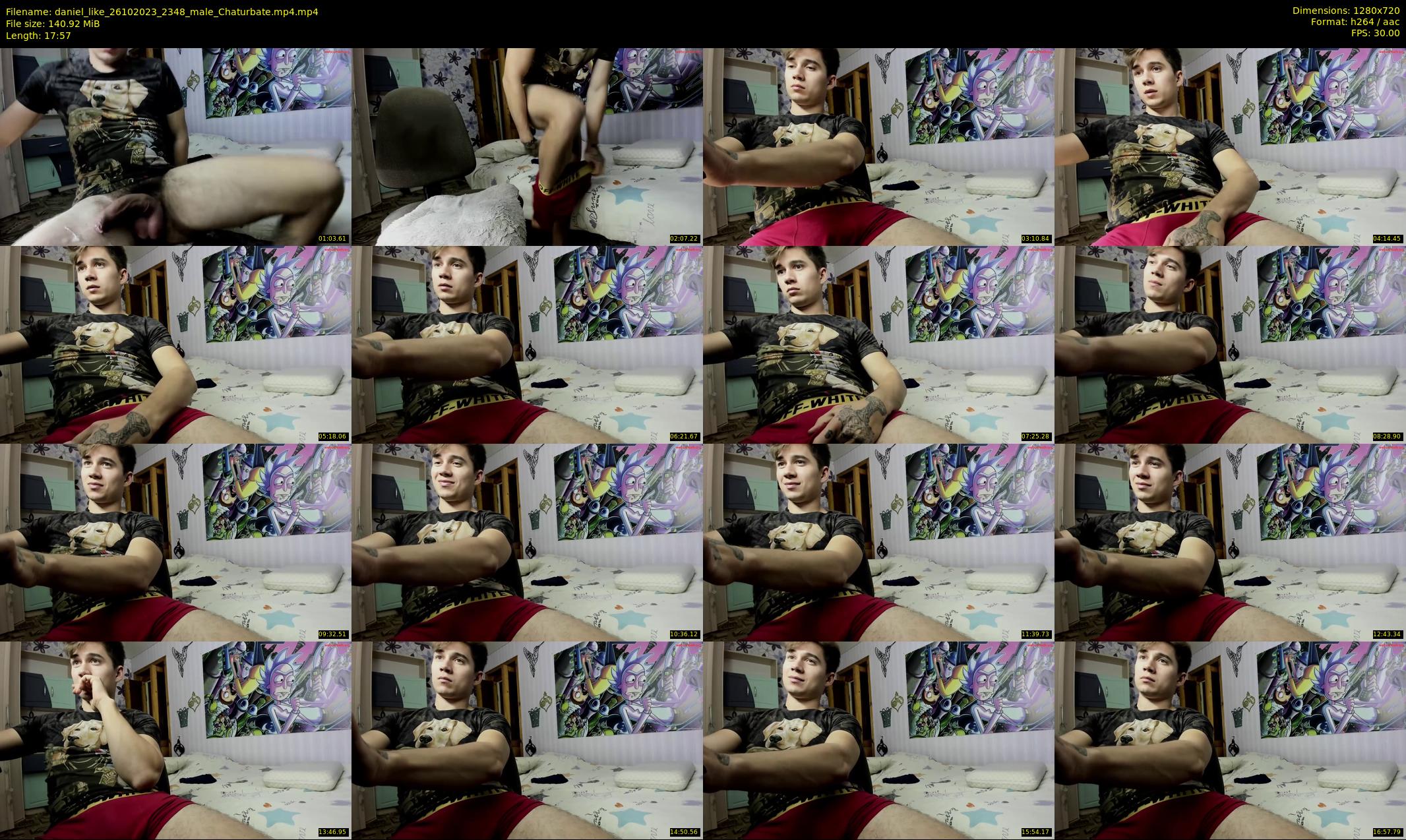 daniel_like — 18 minute Chaturbate male cam show recording, 720p, Oct 26, 2023
