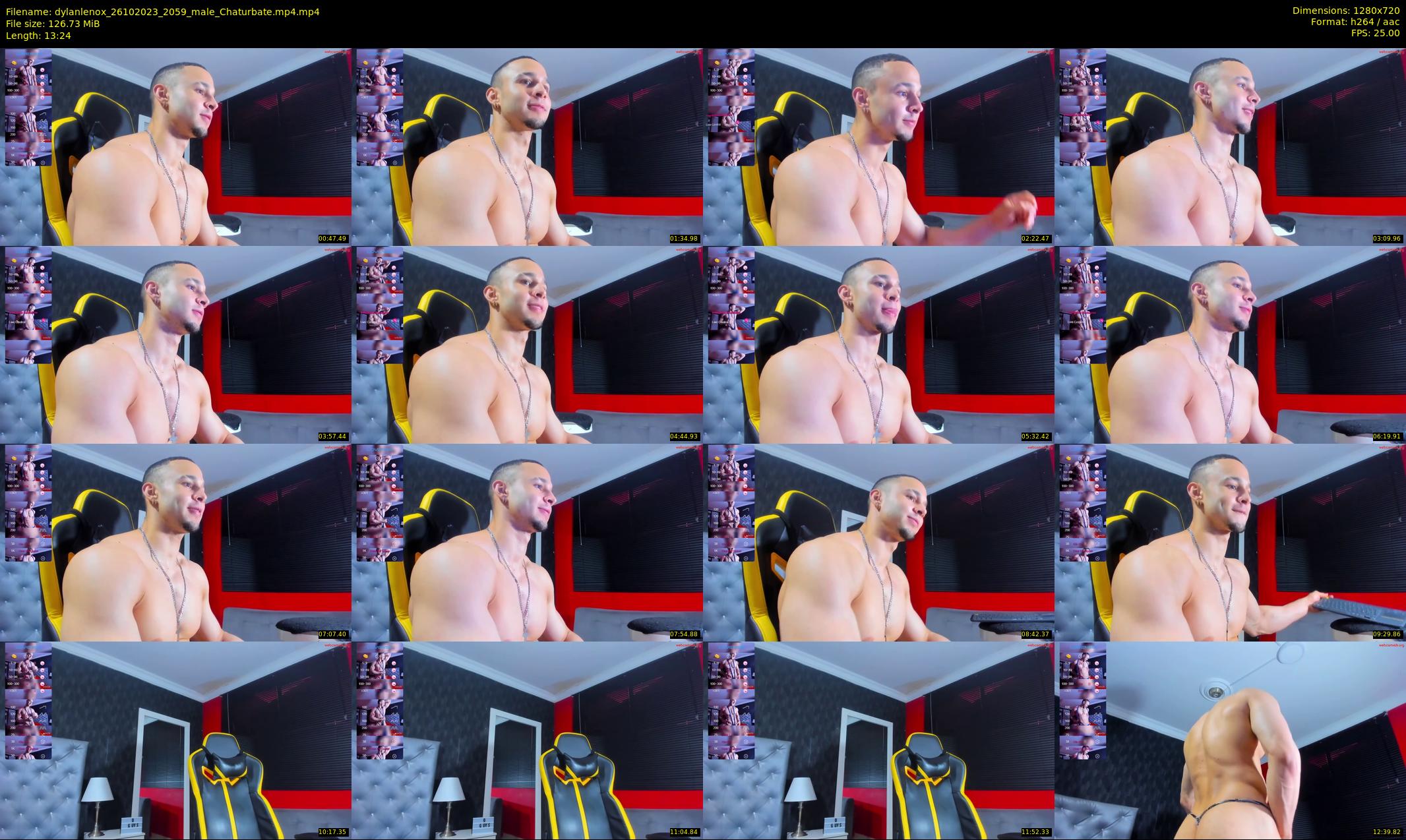 dylanlenox — 14 minute Chaturbate male cam show recording, 720p, Oct 26, 2023