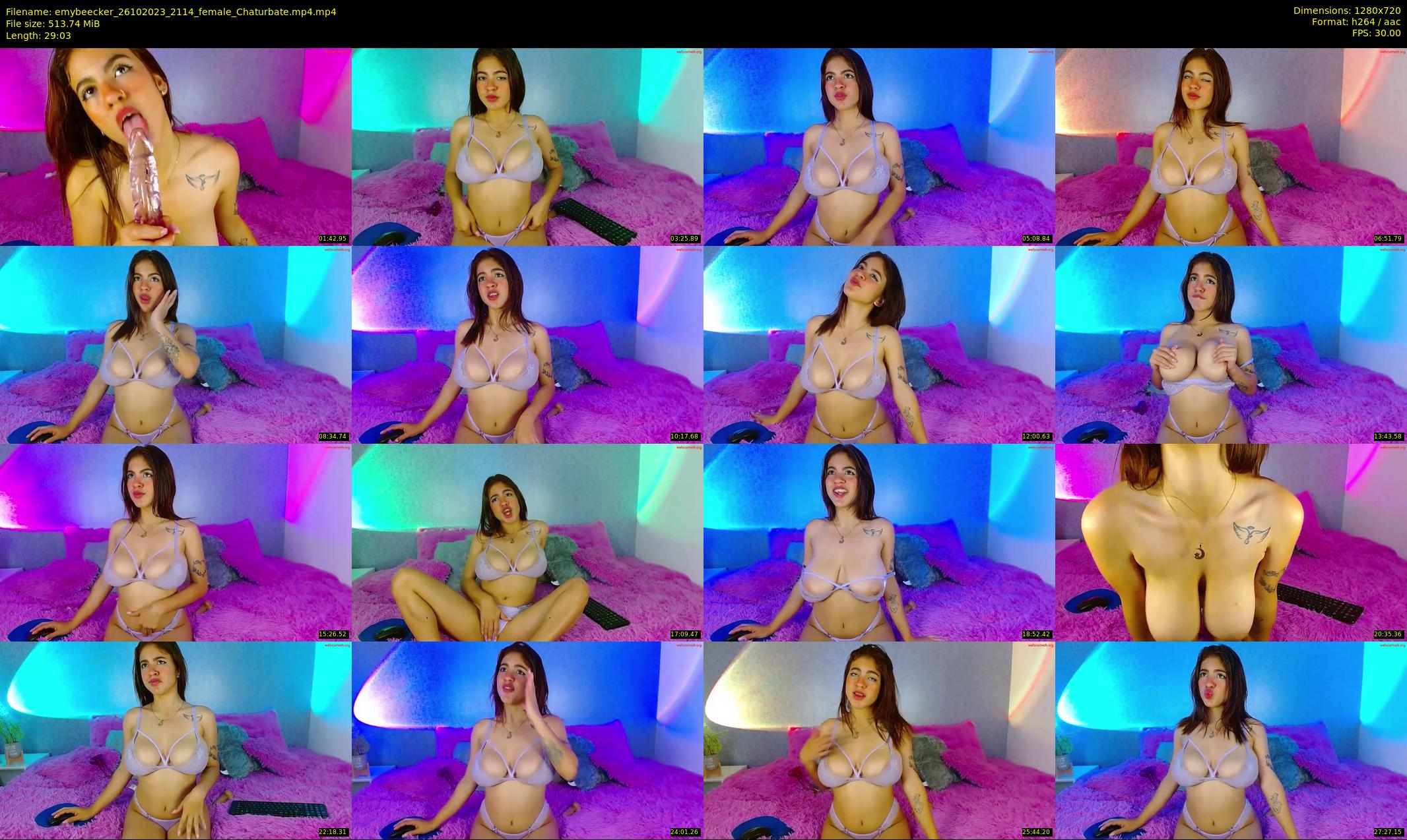 emybeecker — 30 minute Chaturbate female cam show recording, 720p, Oct 26, 2023