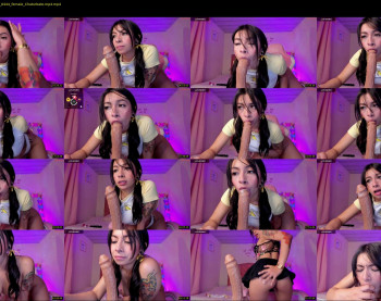 franciscabrun — 59 minute Chaturbate female cam show recording, 720p, Oct 27, 2023