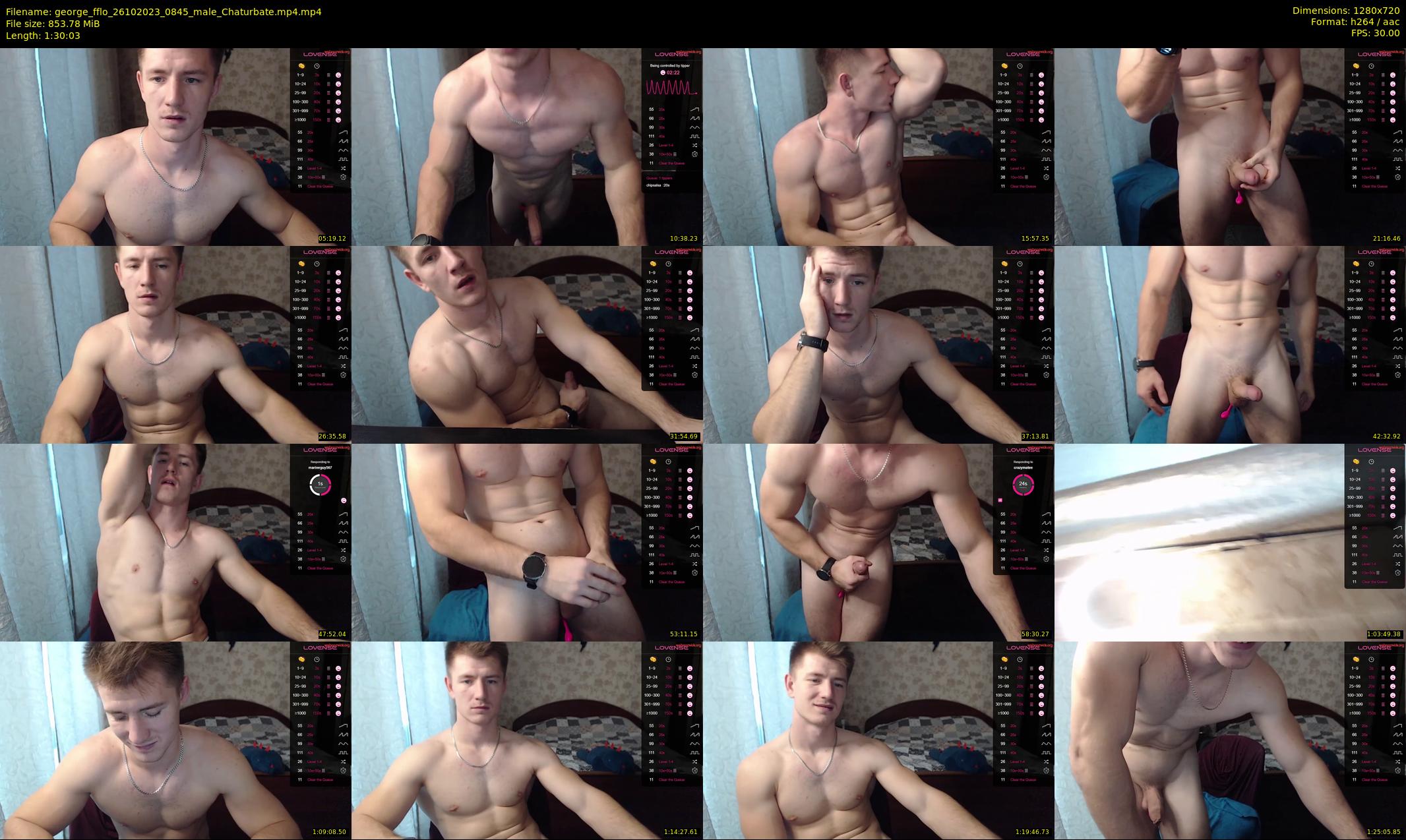 george_fflo — 91 minute Chaturbate male cam show recording, 720p, Oct 26, 2023