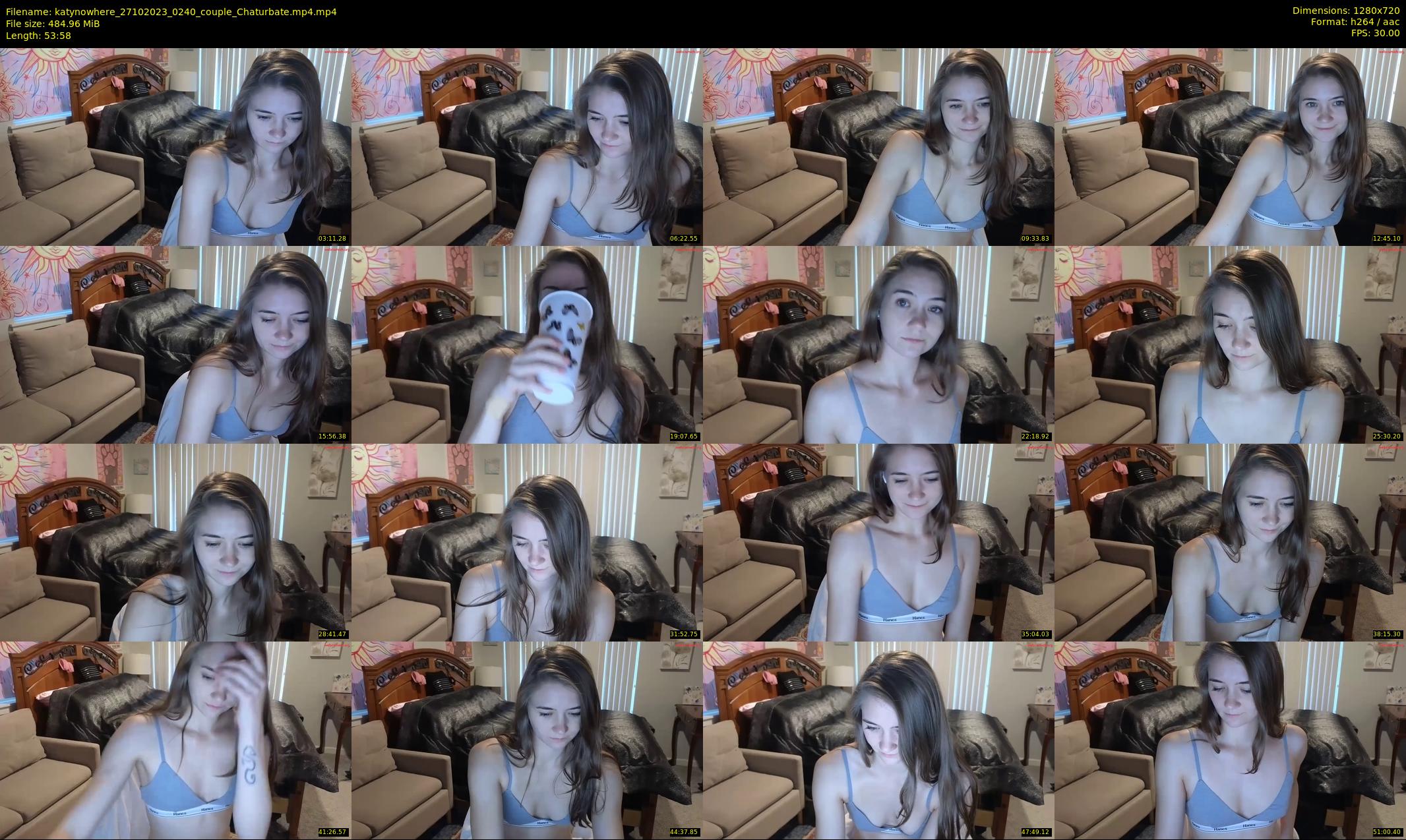 katynowhere — 54 minute Chaturbate female cam show recording, 720p, Oct 27, 2023