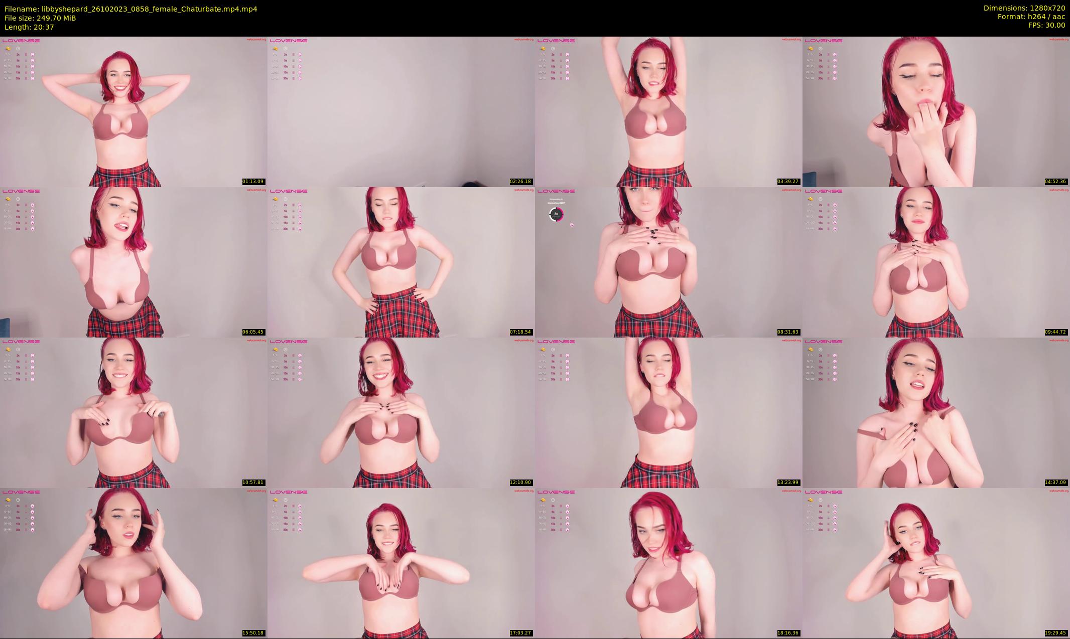 libbyshepard — 21 minute Chaturbate female cam show recording, 720p, Oct 26, 2023