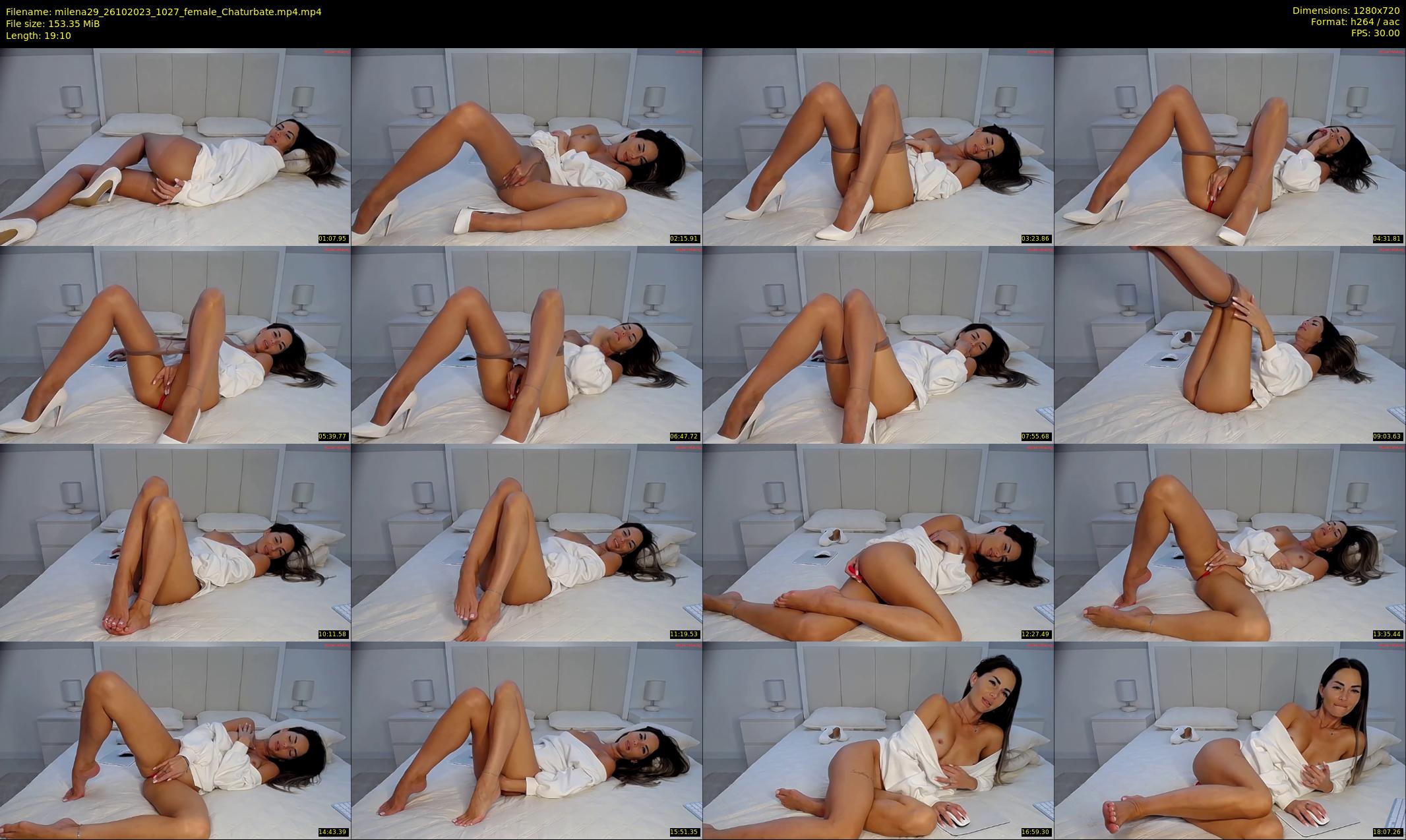 milena29 — 20 minute Chaturbate female cam show recording, 720p, Oct 26, 2023