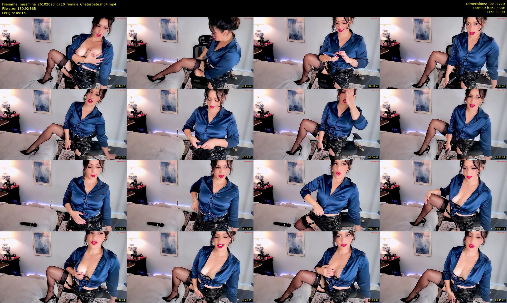 missmina — 10 minute Chaturbate female cam show recording, 720p, Oct 26, 2023