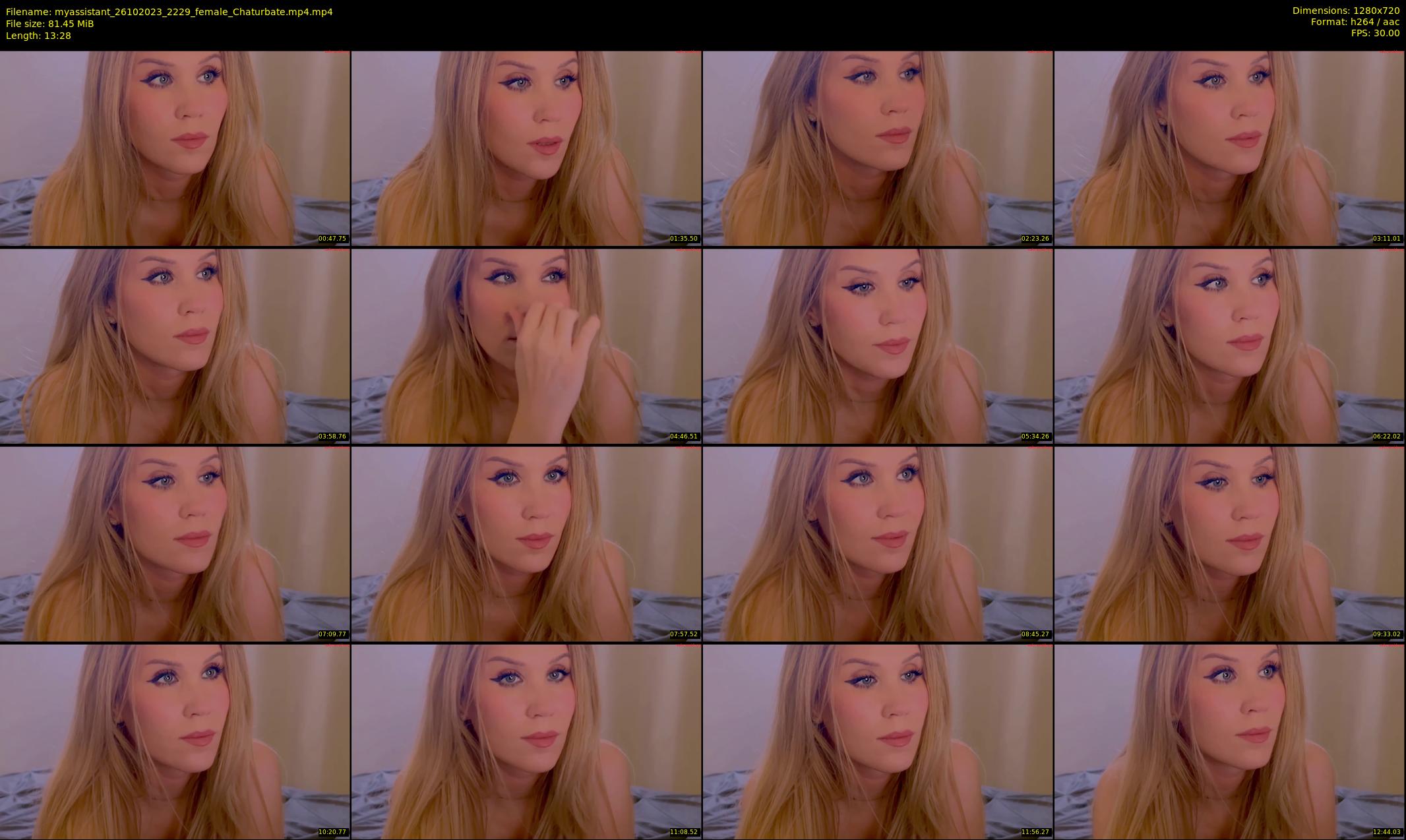 myassistant — 14 minute Chaturbate female cam show recording, 720p, Oct 26, 2023