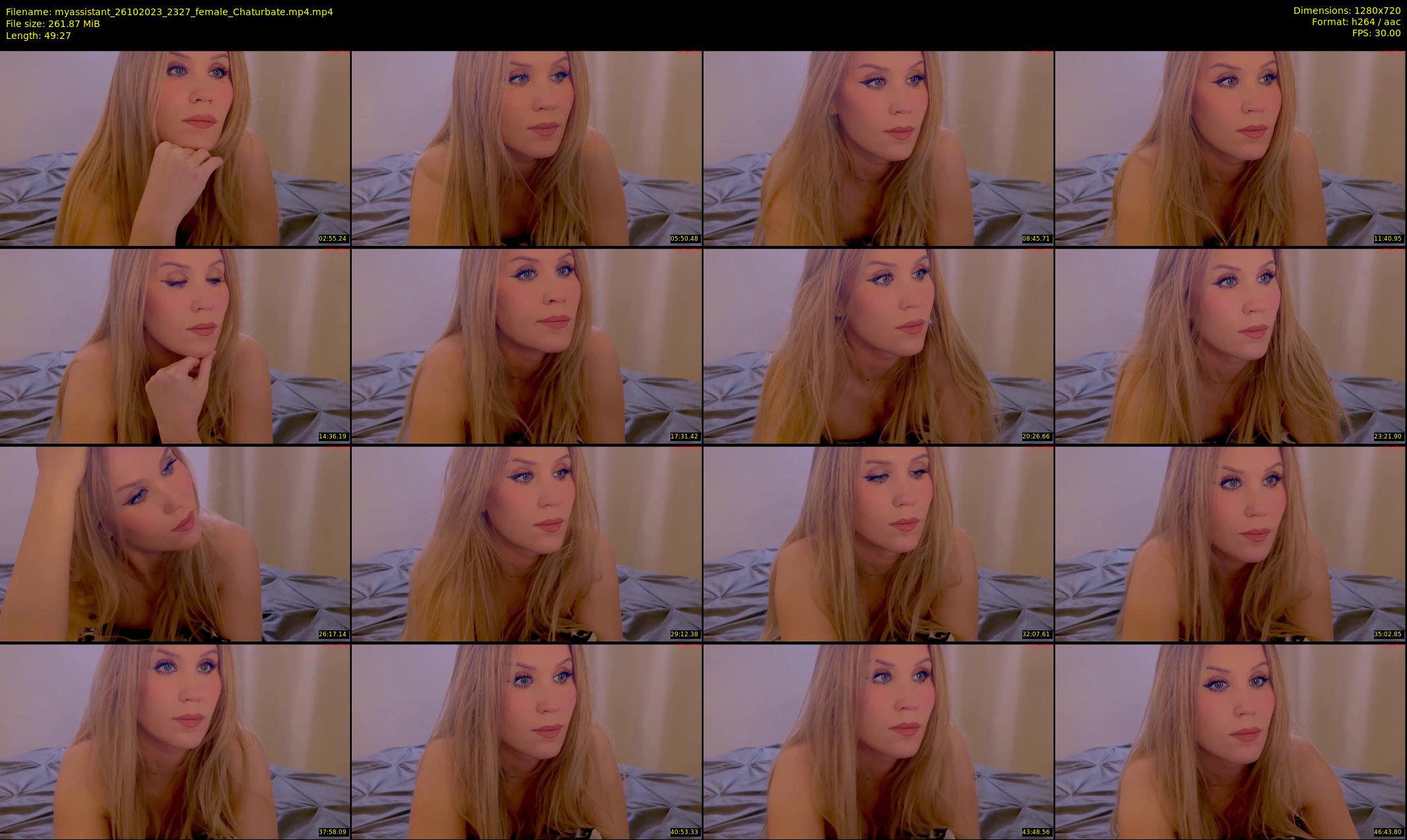myassistant — 50 minute Chaturbate female cam show recording, 720p, Oct 26, 2023