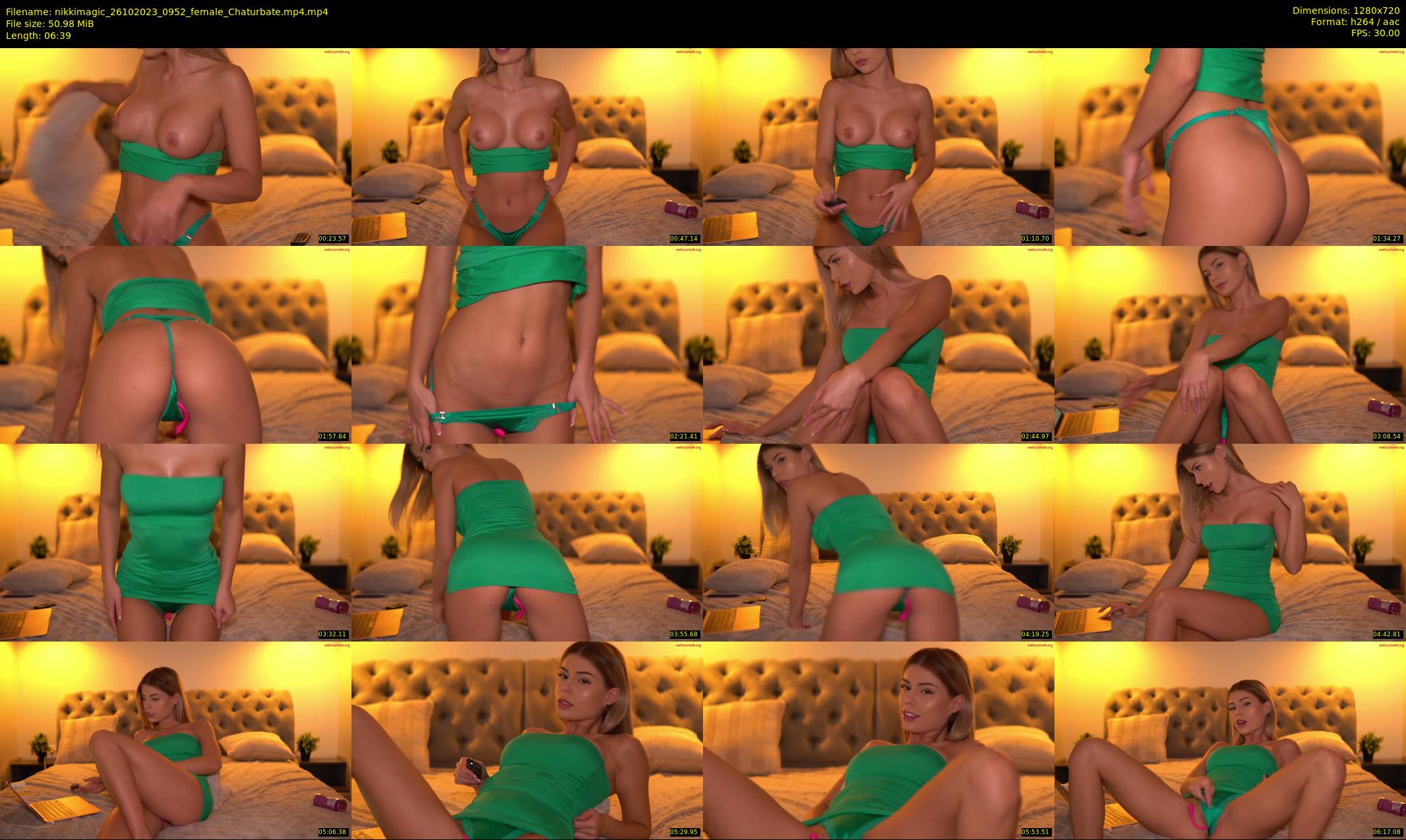 nikkimagic — 7 minute Chaturbate female cam show recording, 720p, Oct 26, 2023