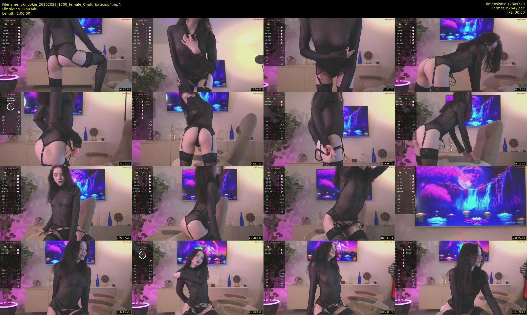 oki_dokie — 120 minute Chaturbate female cam show recording, 720p, Oct 26, 2023