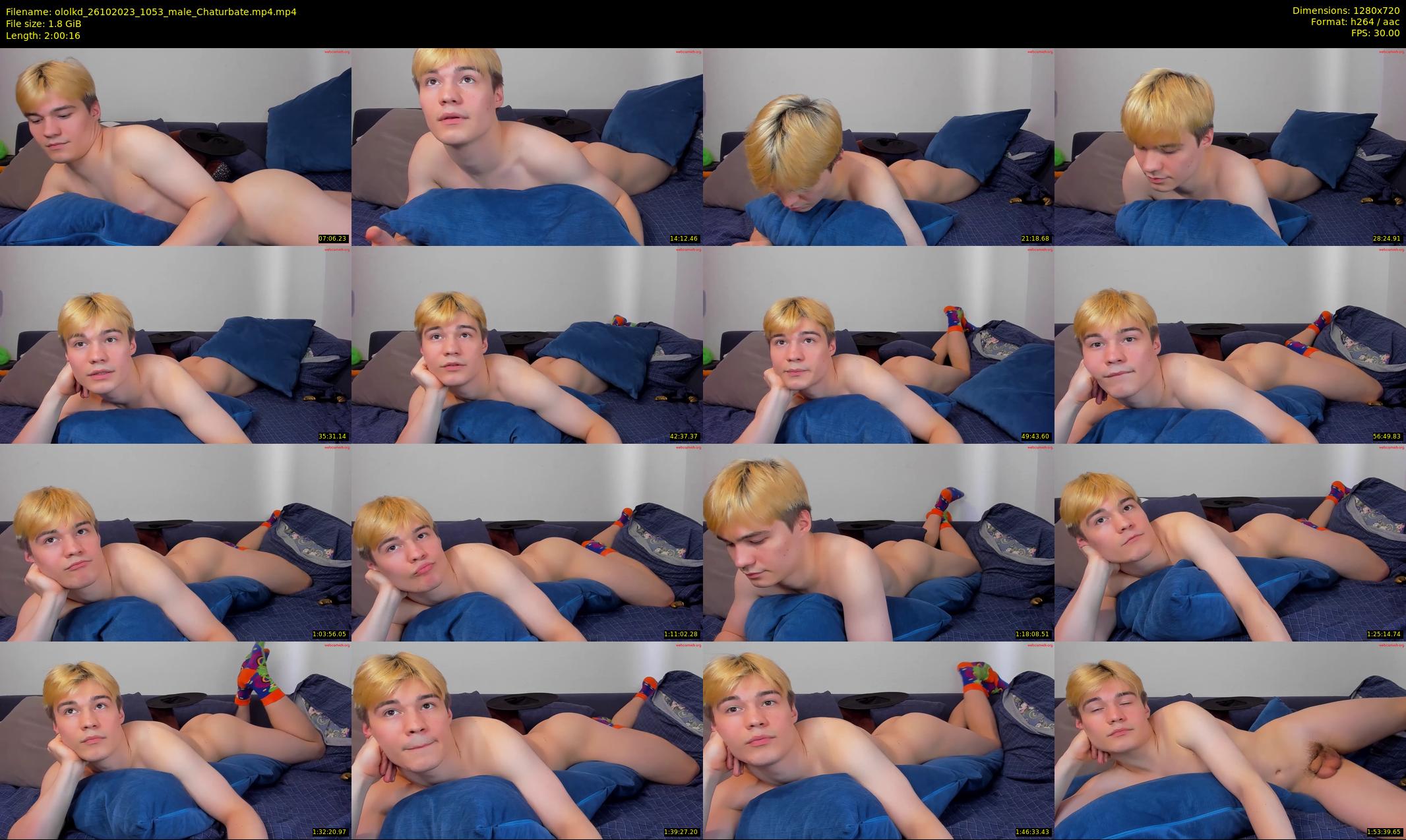 ololkd — 121 minute Chaturbate male cam show recording, 720p, Oct 26, 2023