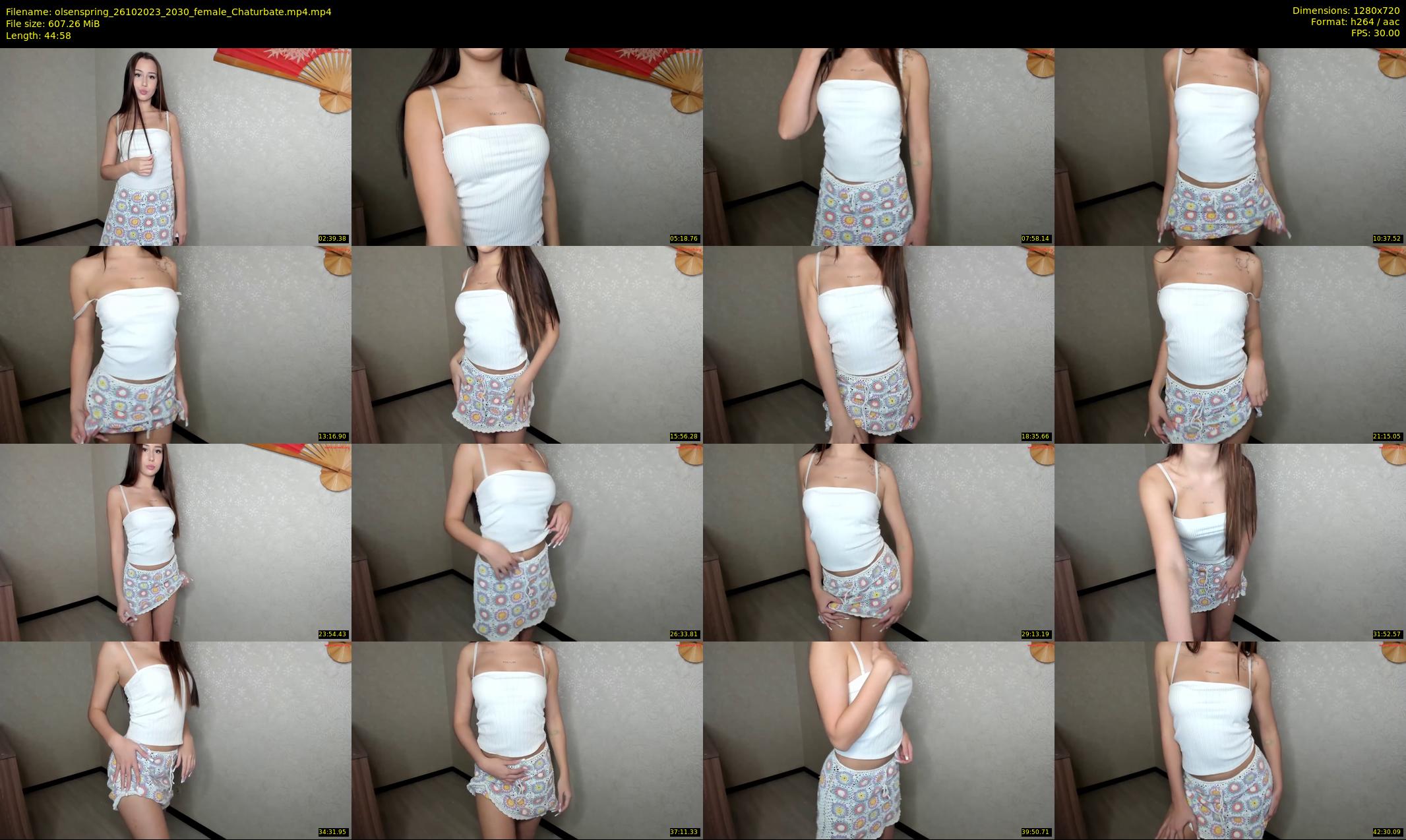 olsenspring — 45 minute Chaturbate female cam show recording, 720p, Oct 26, 2023