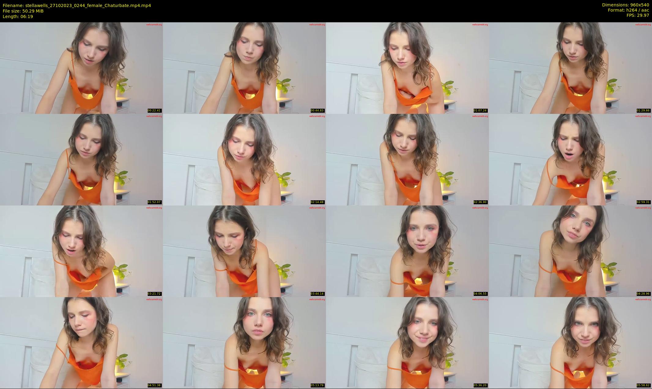 stellawells — 7 minute Chaturbate female cam show recording, 480p, Oct 27, 2023