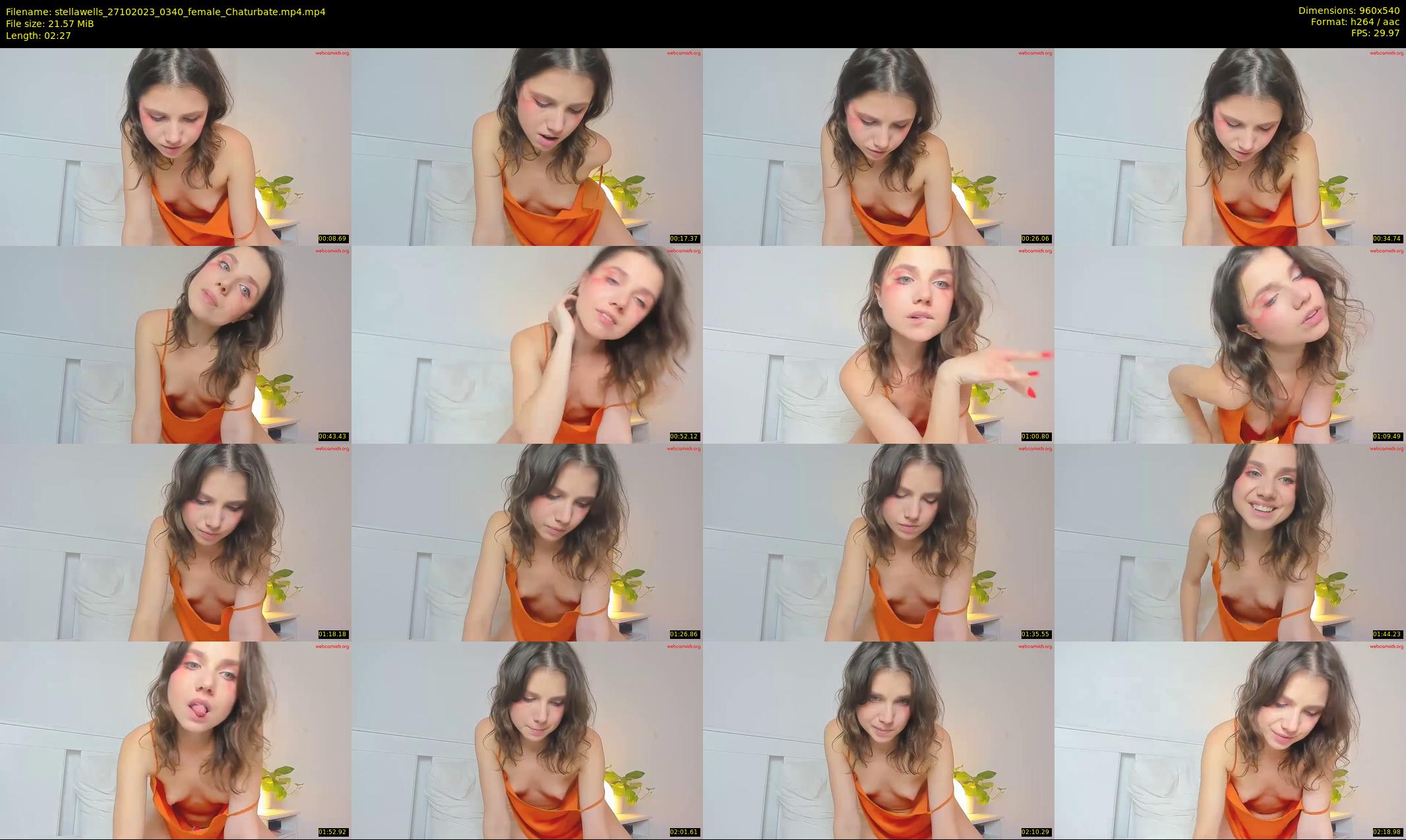 stellawells — 3 minute Chaturbate female cam show recording, 480p, Oct 27, 2023