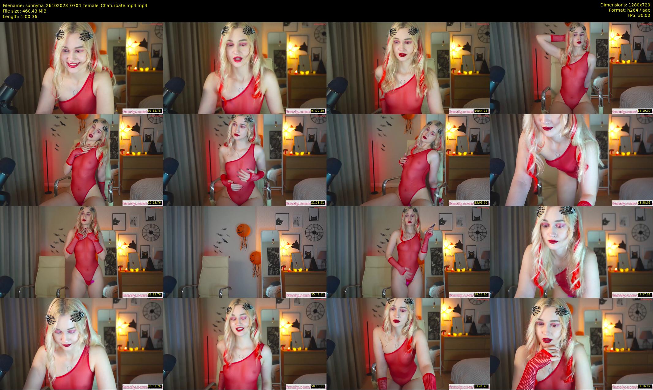sunnyfia — 61 minute Chaturbate female cam show recording, 720p, Oct 26, 2023