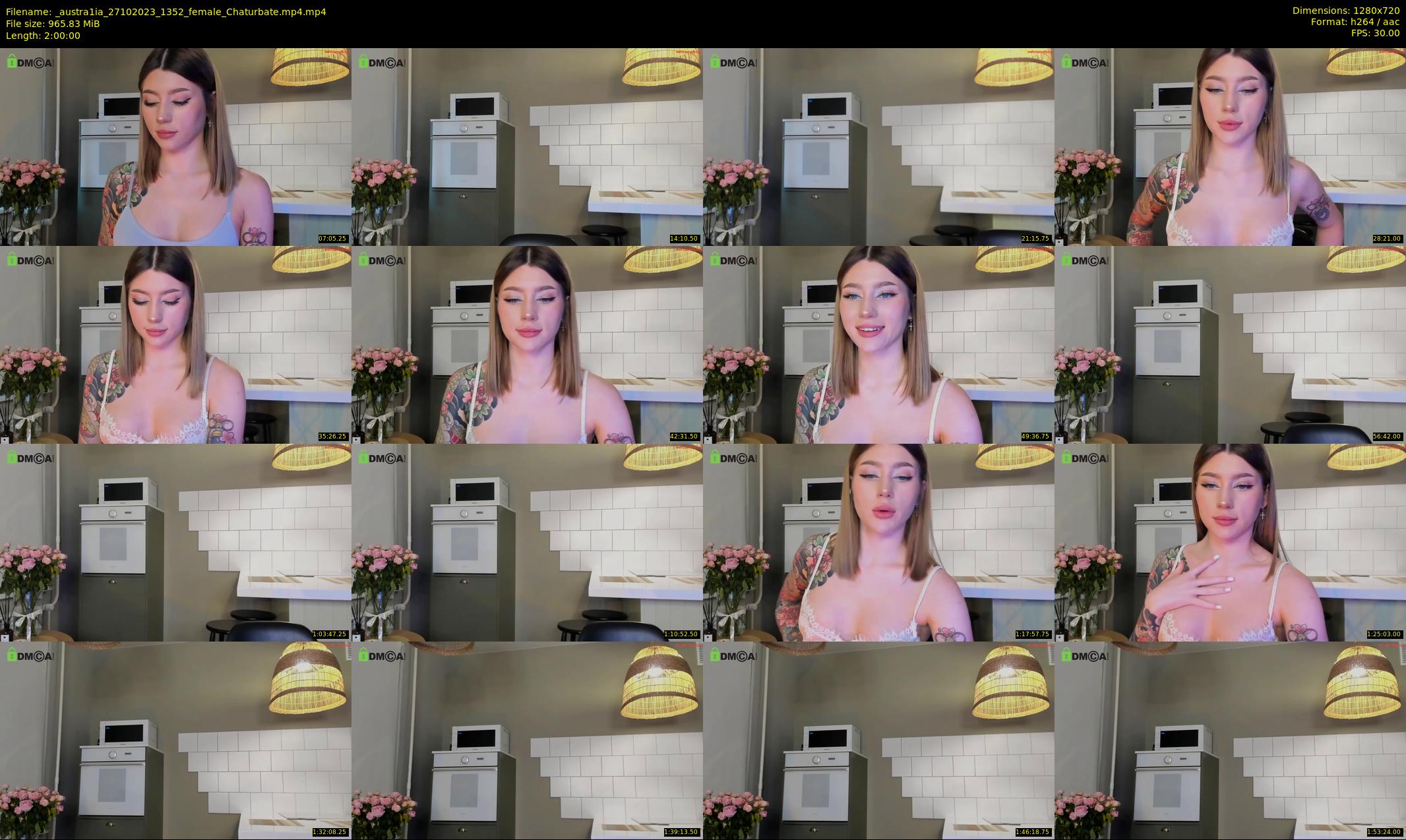 _austra1ia — 120 minute Chaturbate female cam show recording, 720p, Oct 27, 2023