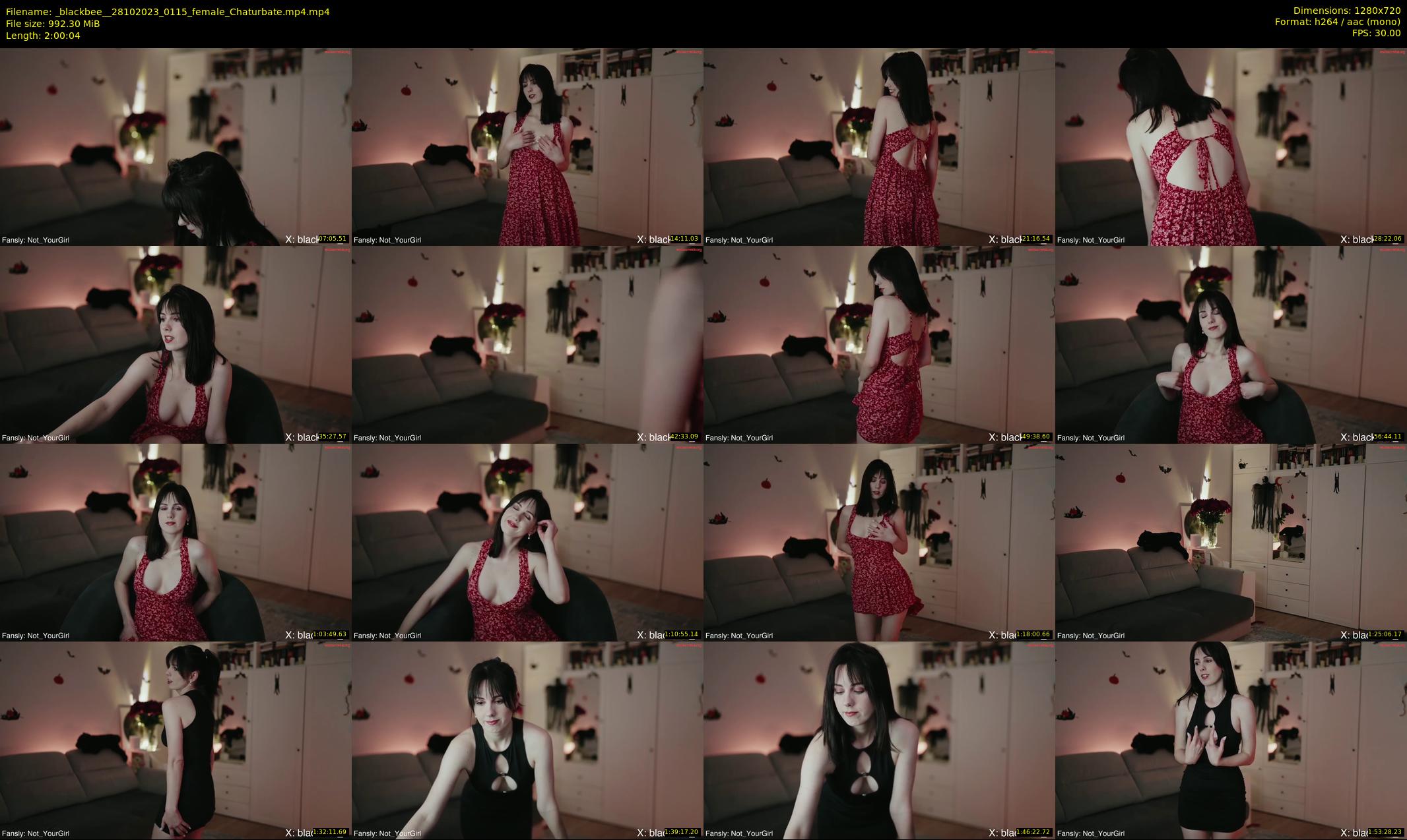 _blackbee_ — 121 minute Chaturbate female cam show recording, 720p, Oct 28, 2023