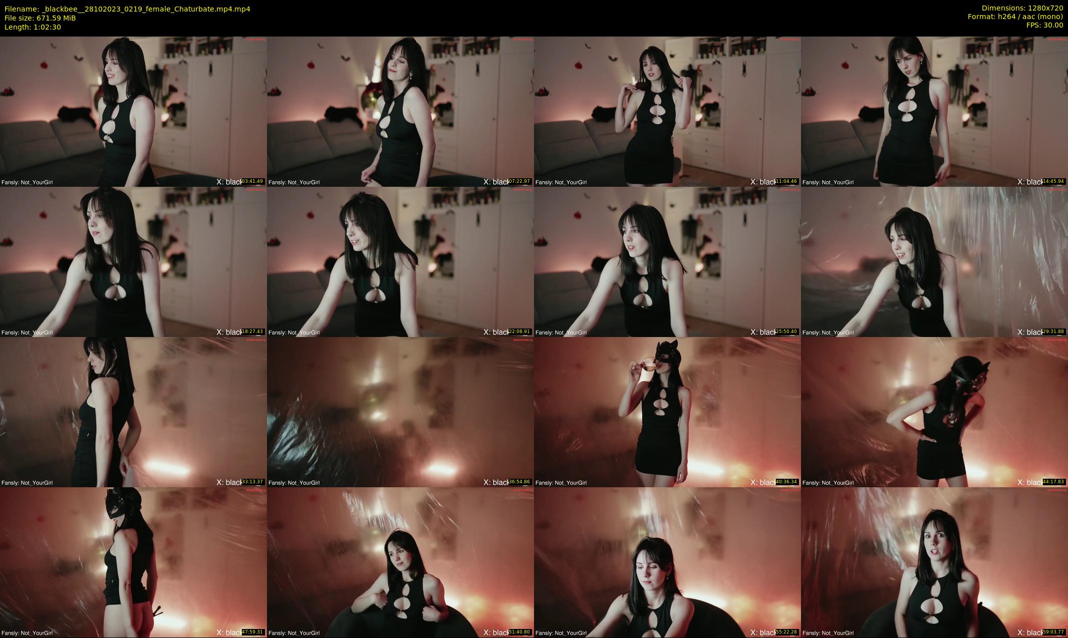 _blackbee_ — 63 minute Chaturbate female cam show recording, 720p, Oct 28, 2023