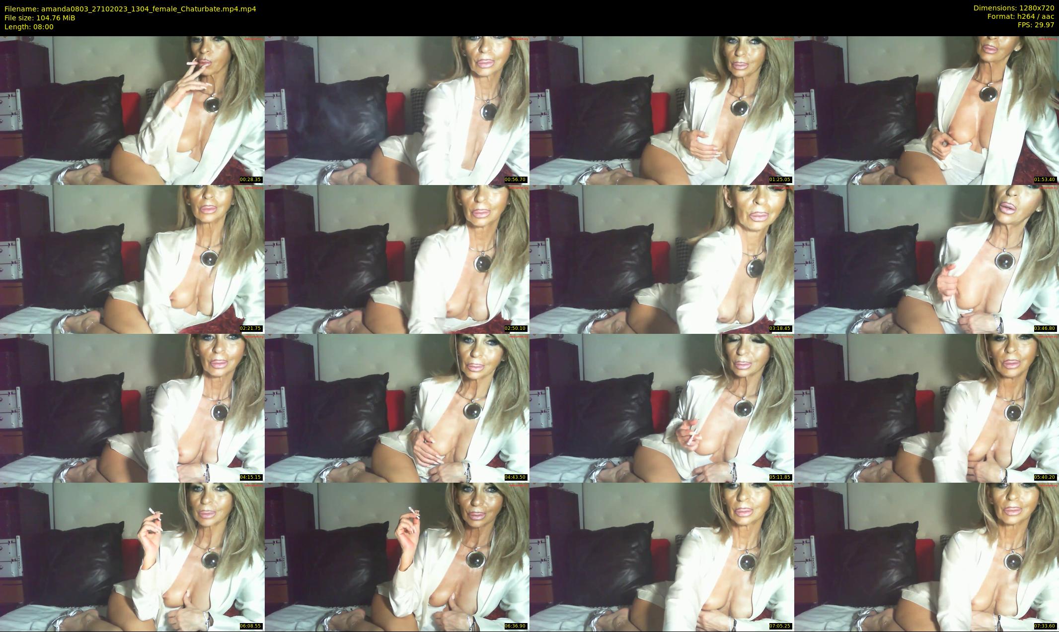amanda0803 — 8 minute Chaturbate female cam show recording, 720p, Oct 27, 2023