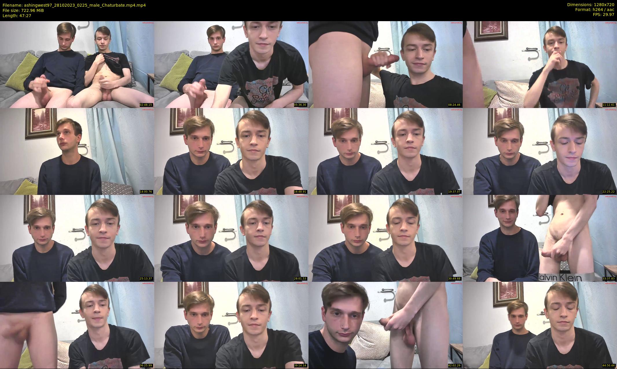 ashingwest97 — 48 minute Chaturbate male cam show recording, 720p, Oct 28, 2023