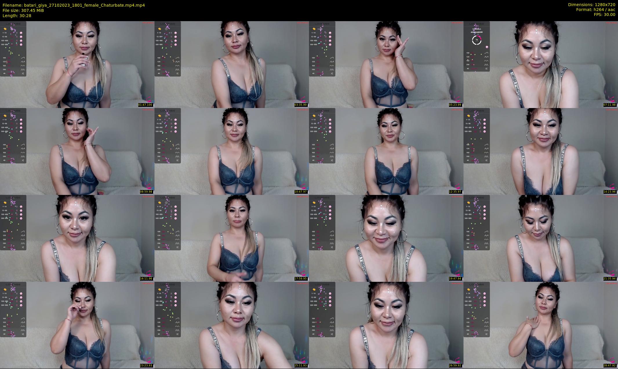 batari_giya — 31 minute Chaturbate female cam show recording, 720p, Oct 27, 2023