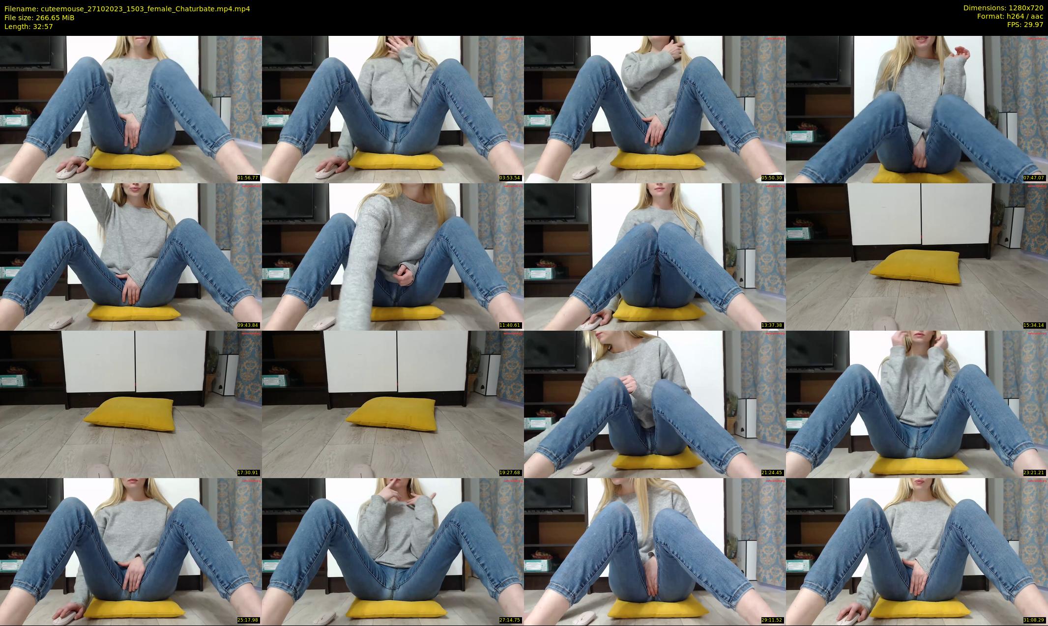 cuteemouse — 33 minute Chaturbate female cam show recording, 720p, Oct 27, 2023