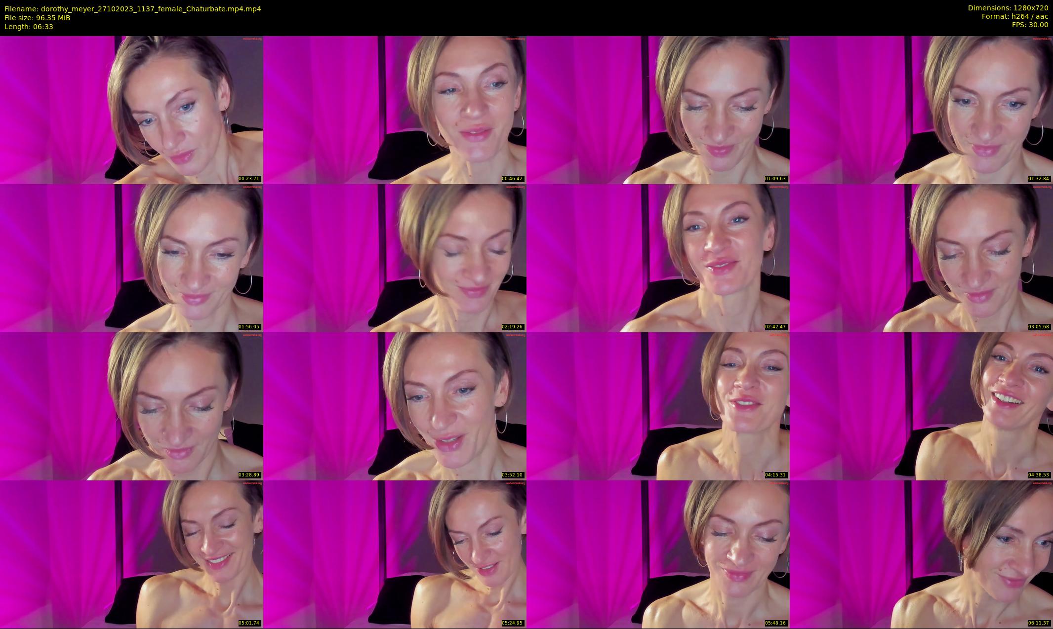 dorothy_meyer — 7 minute Chaturbate female cam show recording, 720p, Oct 27, 2023
