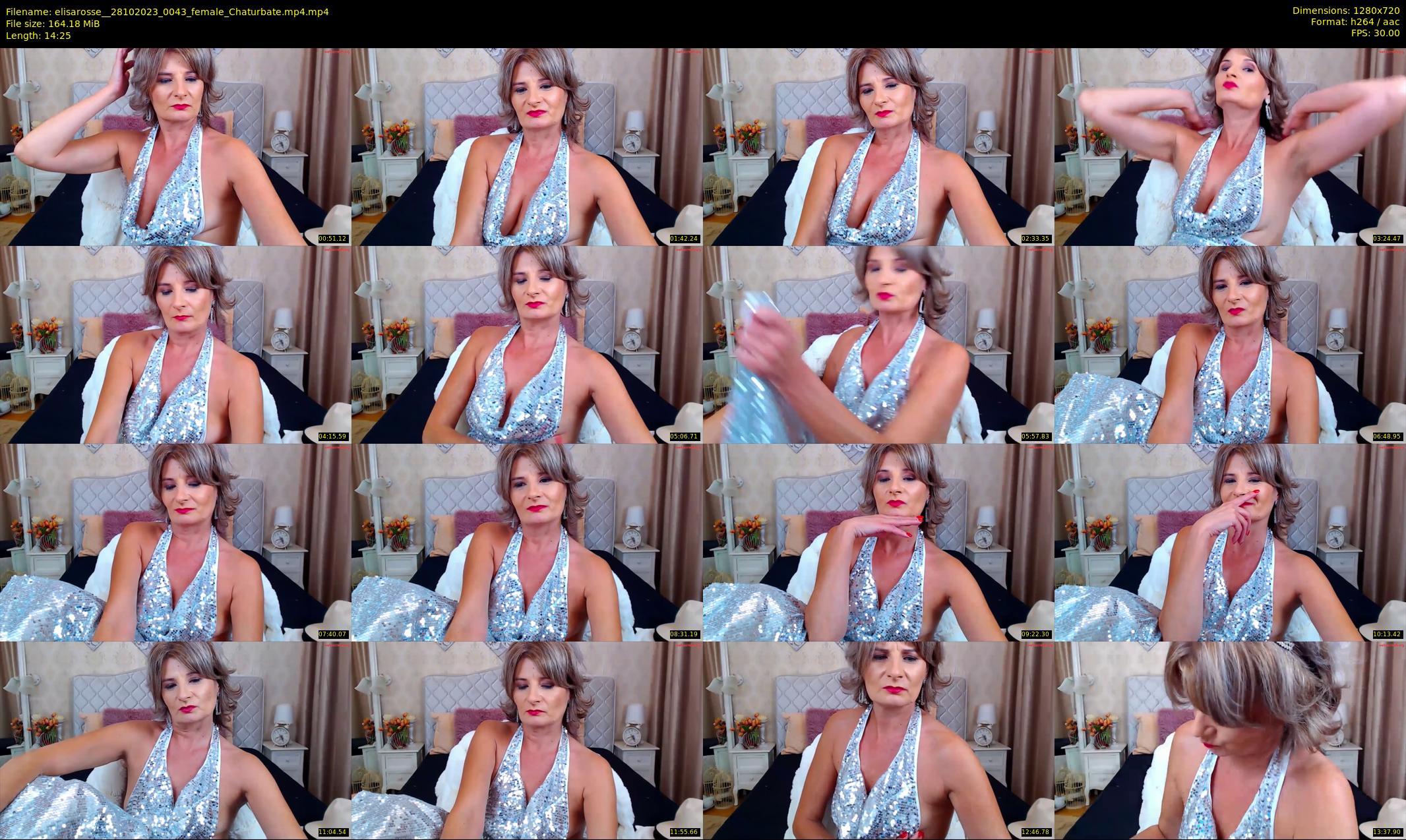 elisarosse_ — 15 minute Chaturbate female cam show recording, 720p, Oct 28, 2023